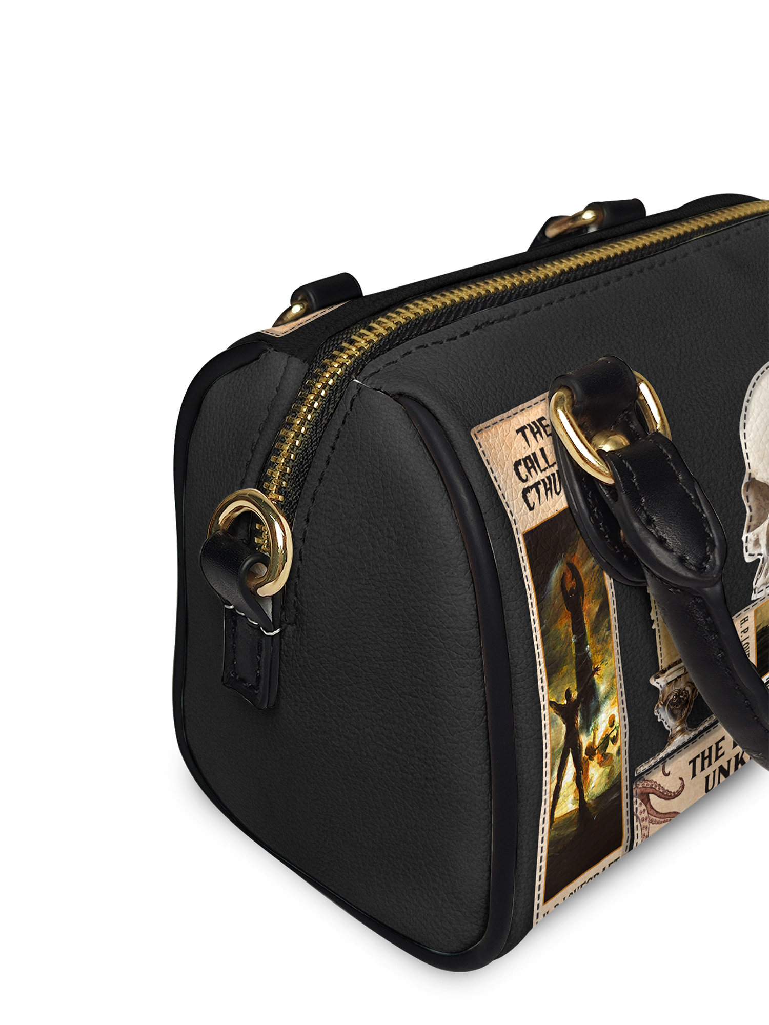 Lovecraftian Black Mini Satchel