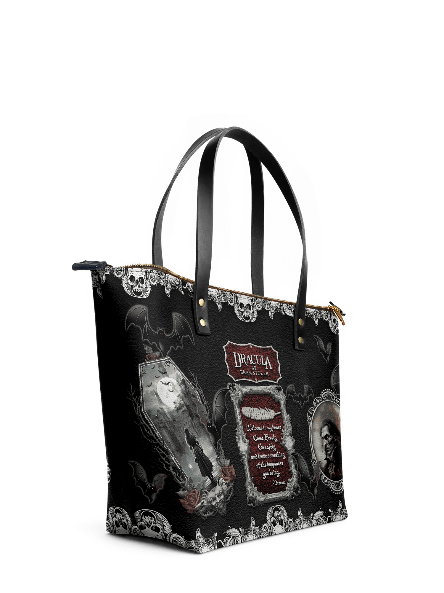 "The Dracula" Leather Tote Bag Deal