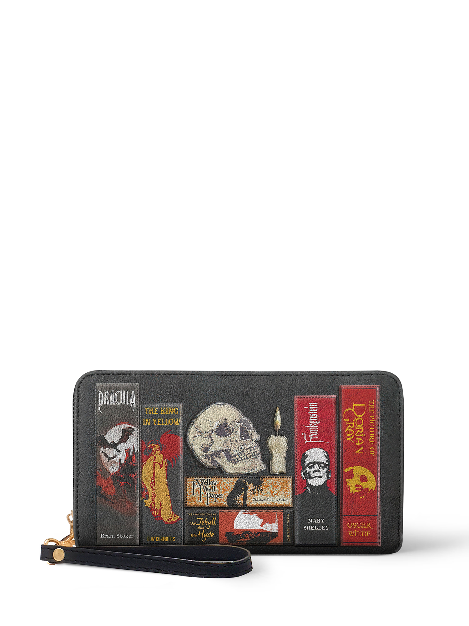 "The Codex of Gothic Tales" Deadlight Black Wallet