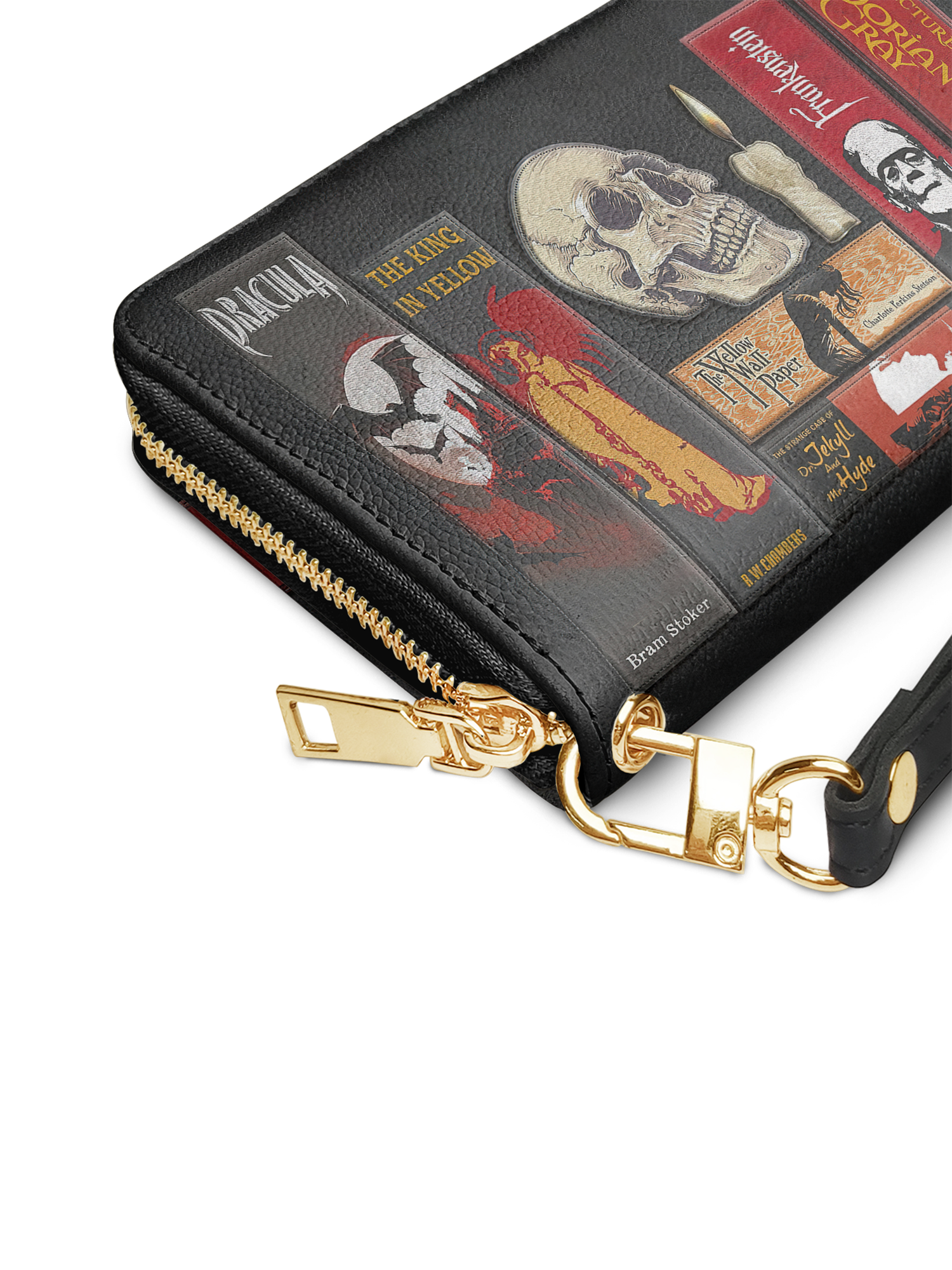 "The Codex of Gothic Tales" Deadlight Black Wallet