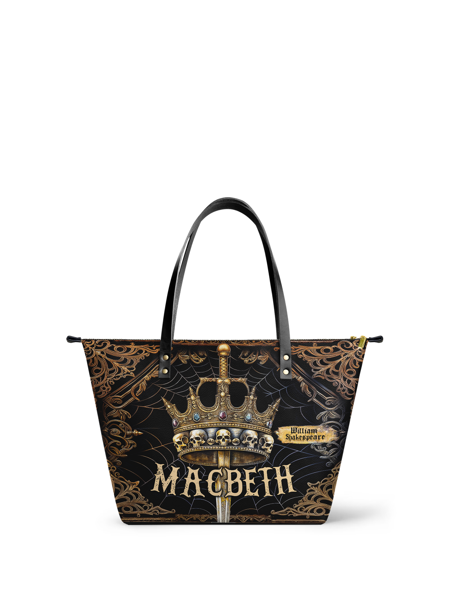 "Macbeth" Leather Tote Bag