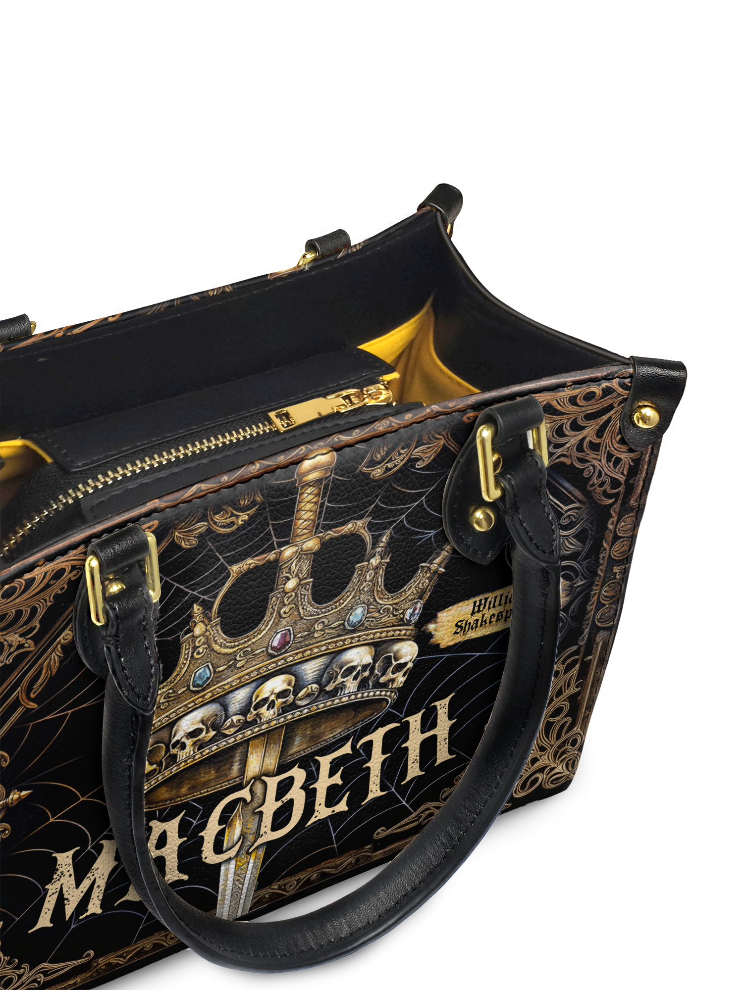 "Macbeth" Small Leather Handbag