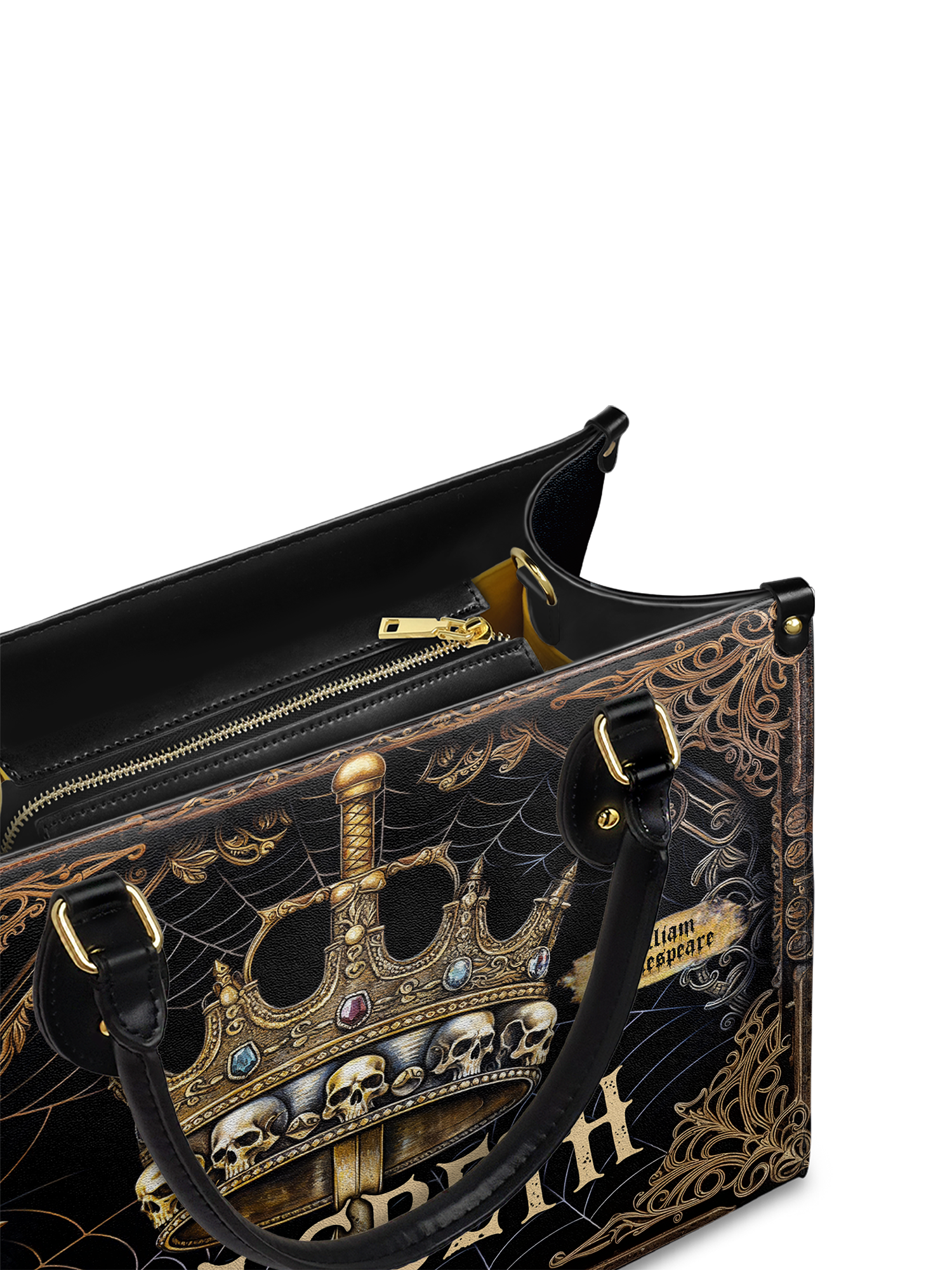 "Macbeth" Leather Handbag