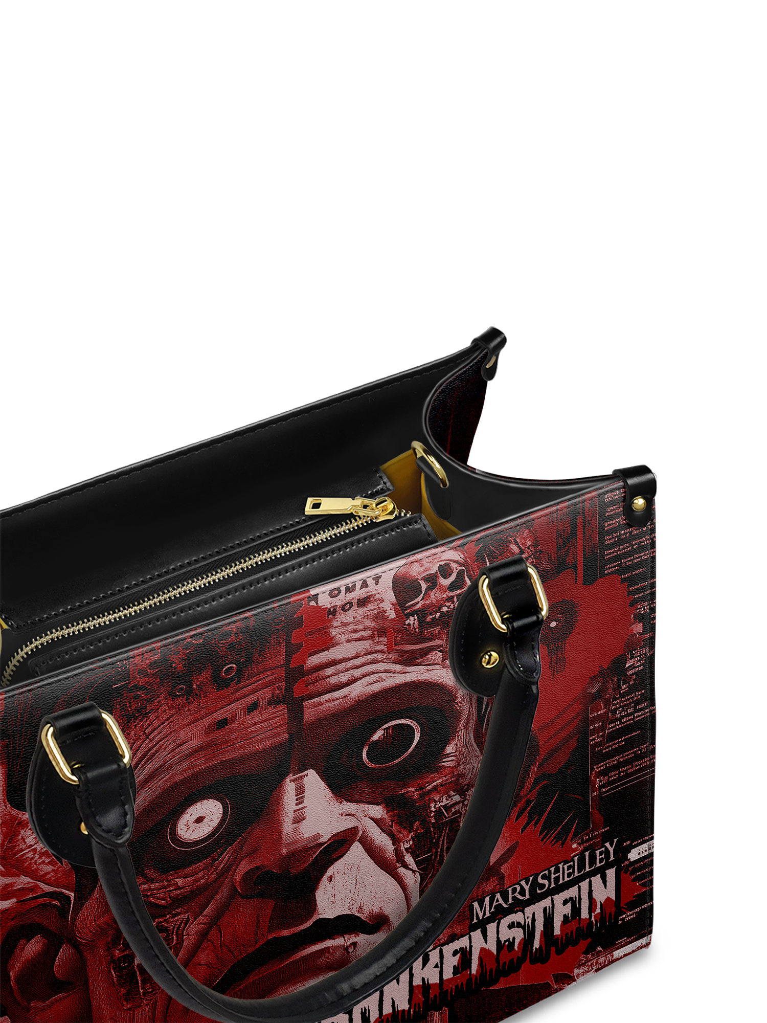 "Frankenstein" Heart Surge Leather Handbag Deal