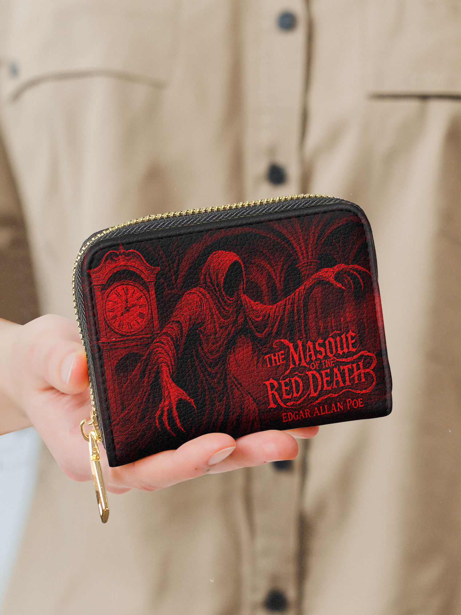 "The Masque Of The Red Death" Mini Wallet Today's Deal