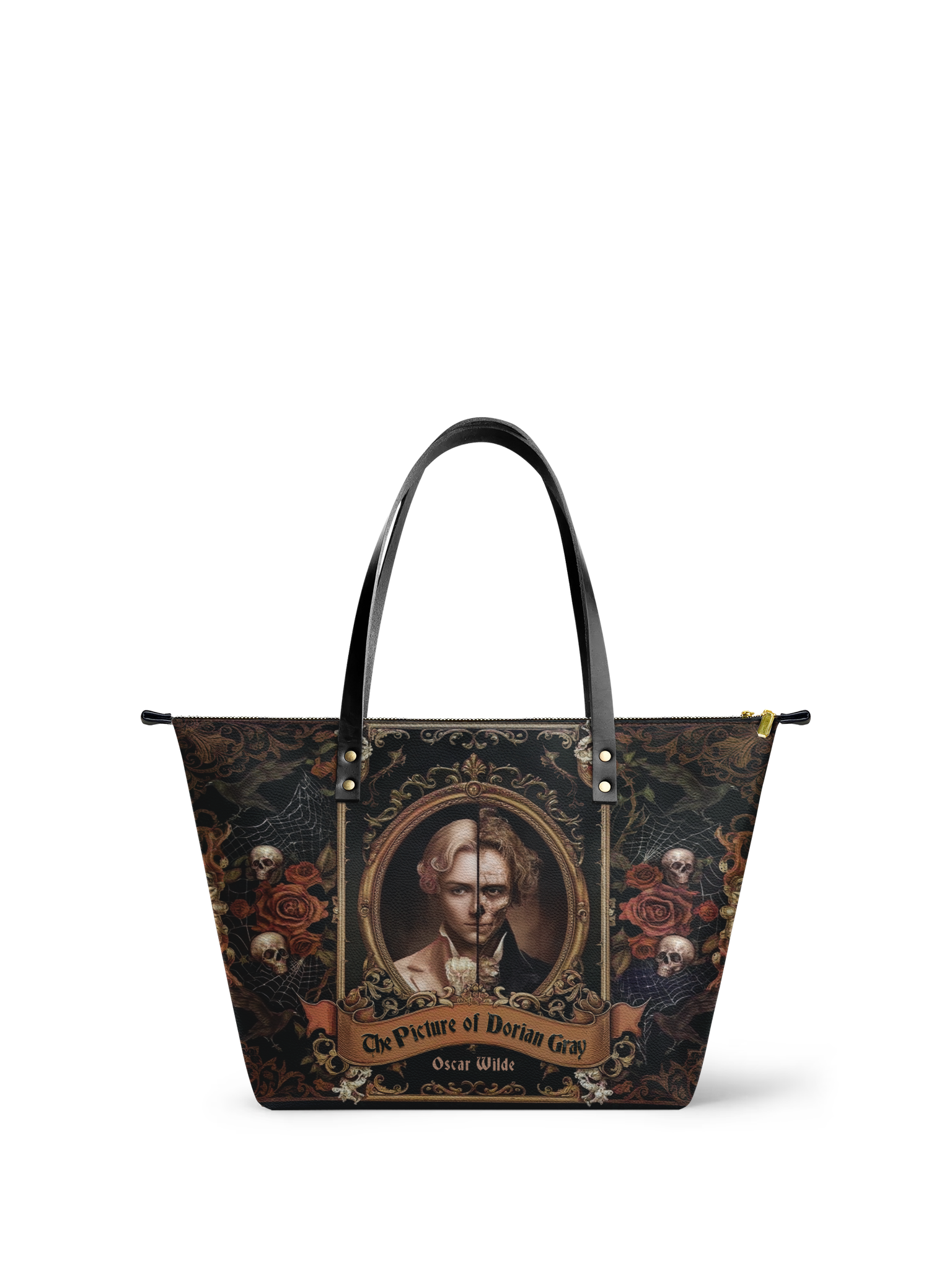 "The Picture Of Dorian Gray" Leather Tote Bag