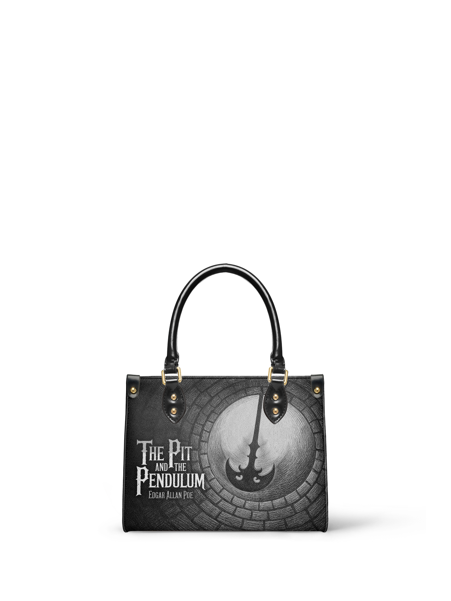 "The Pit And The Pendulum" Small Leather Handbag Today's Deal