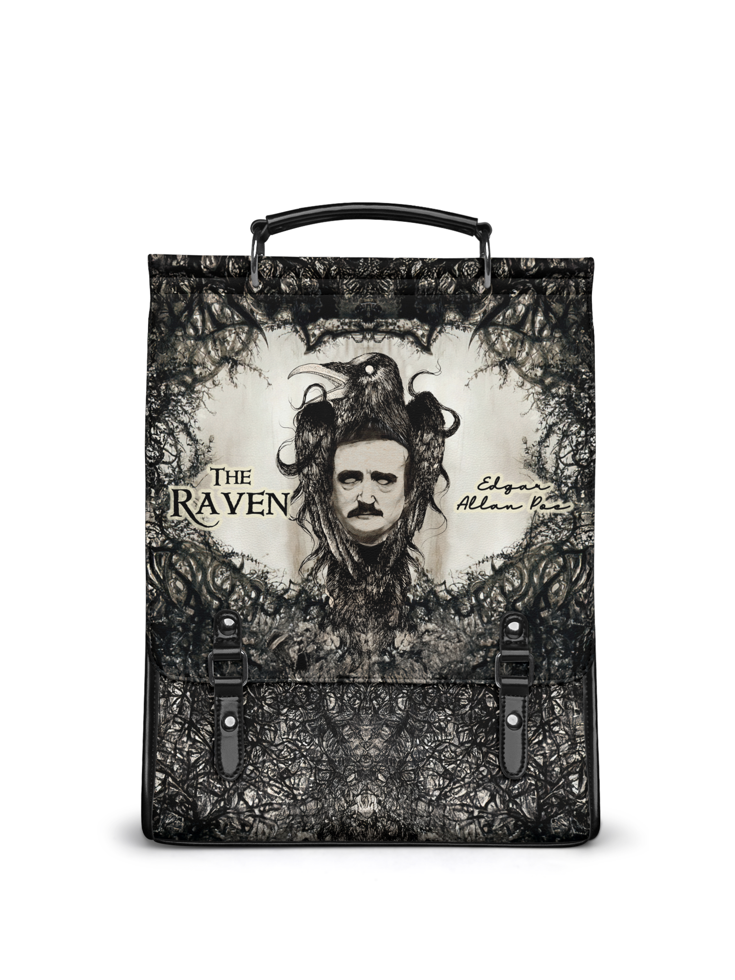 "The Raven" Leather Backpack