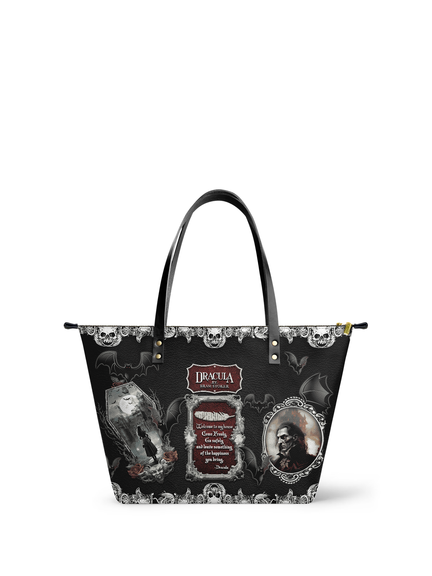"The Dracula" Leather Tote Bag Deal