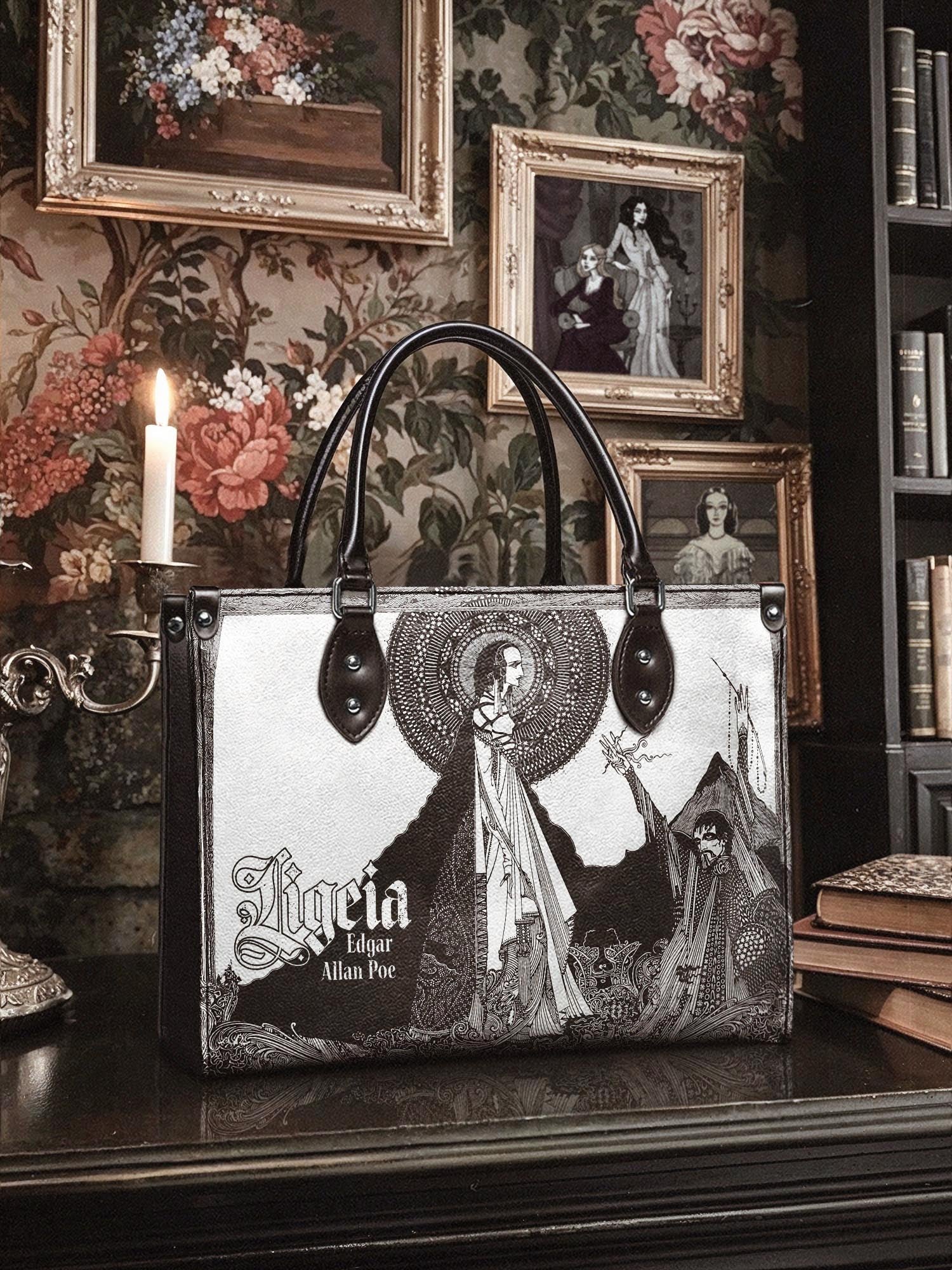 "Ligeia" Leather Handbag Today's Deal