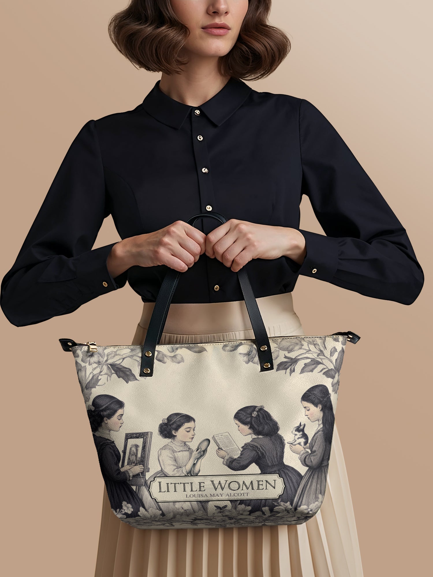 "Little Women" Leather Tote Bag Deal