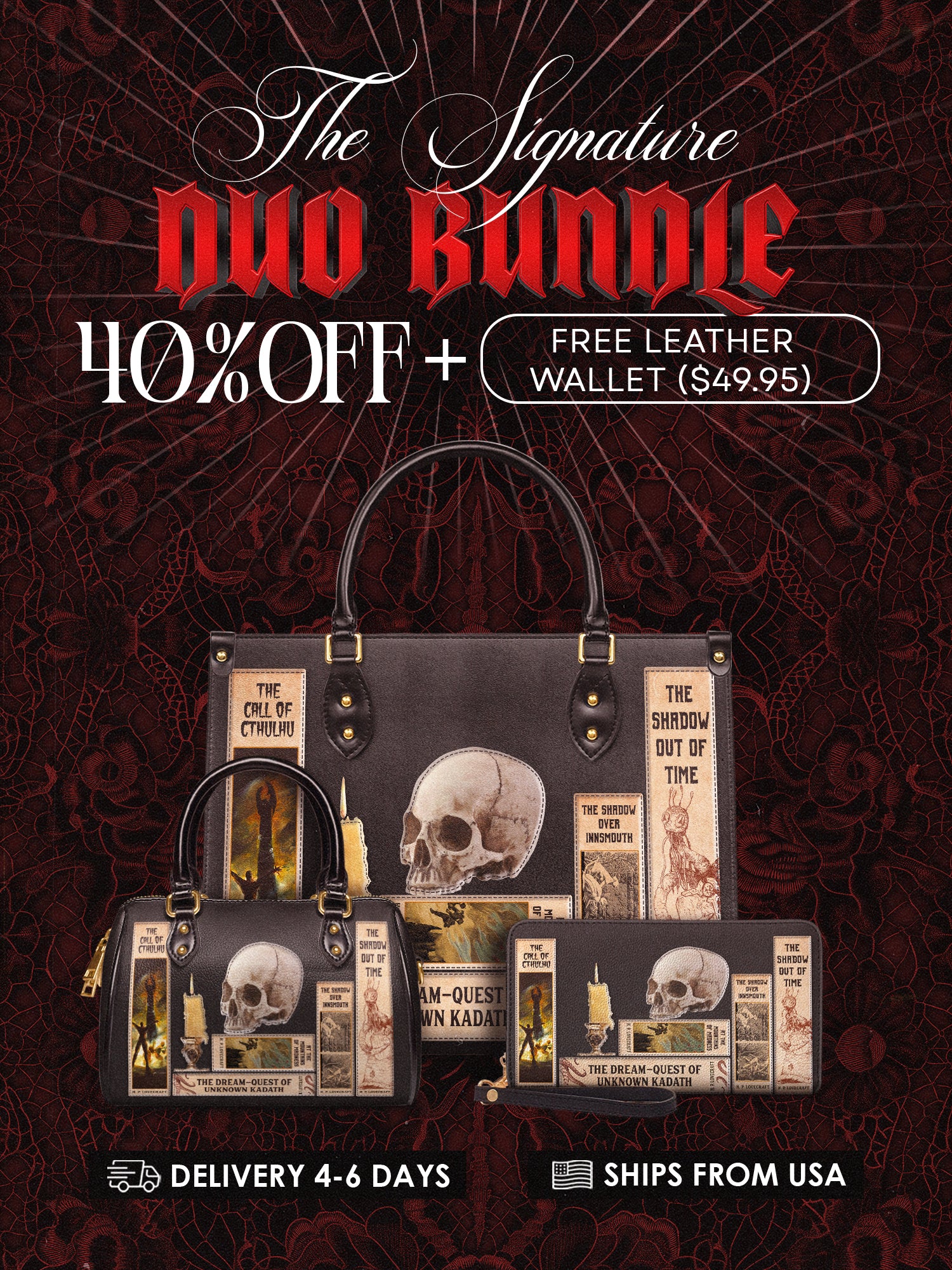 Lovecraftian Black The Signature Duo Bundle