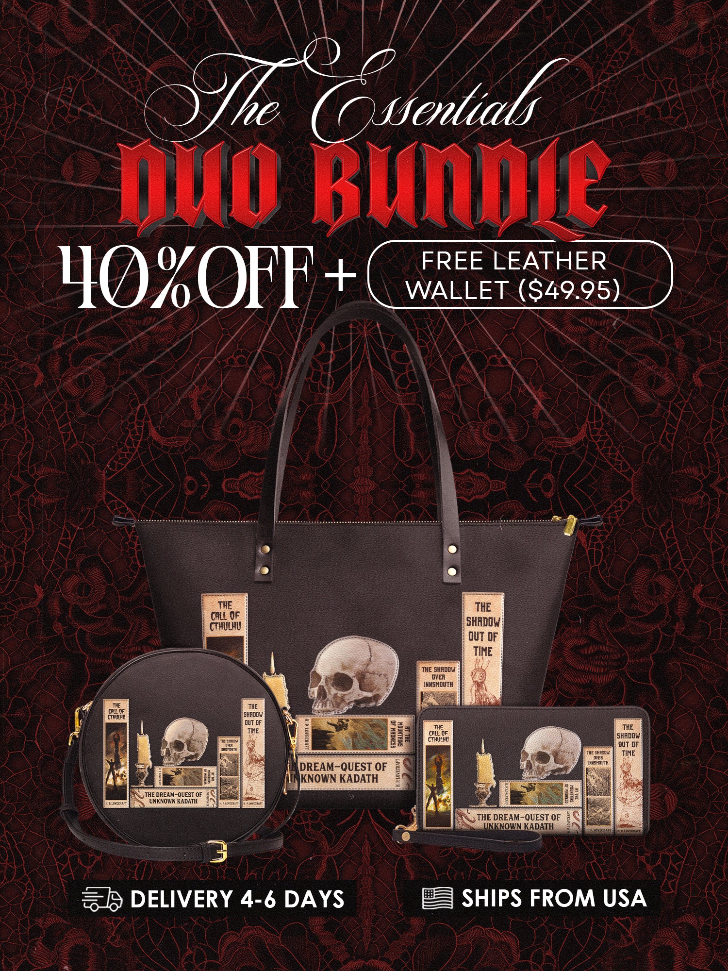 Lovecraftian Black The Essentials Duo Bundle