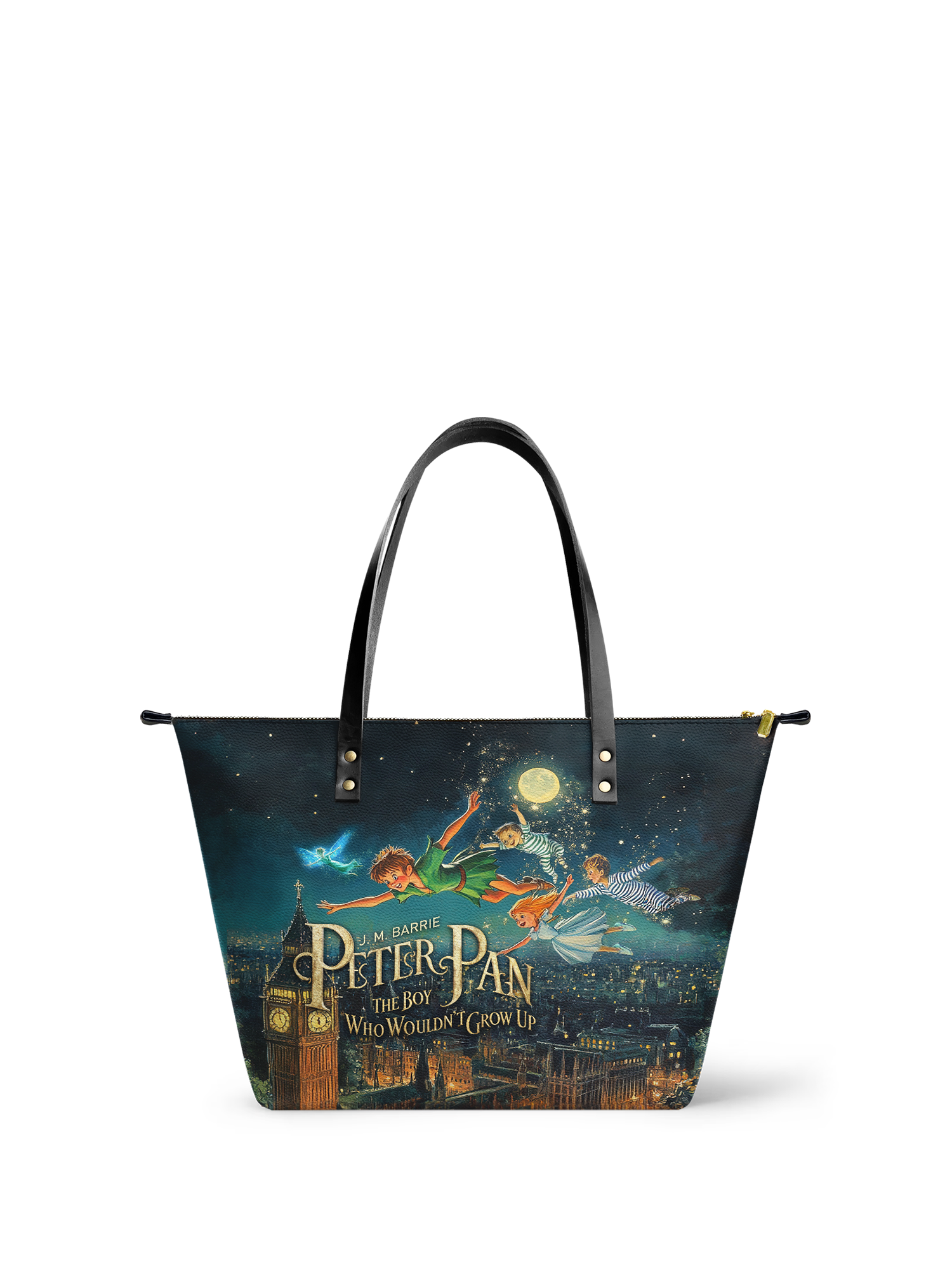 "Neverland Sky" Leather Tote Bag Deal