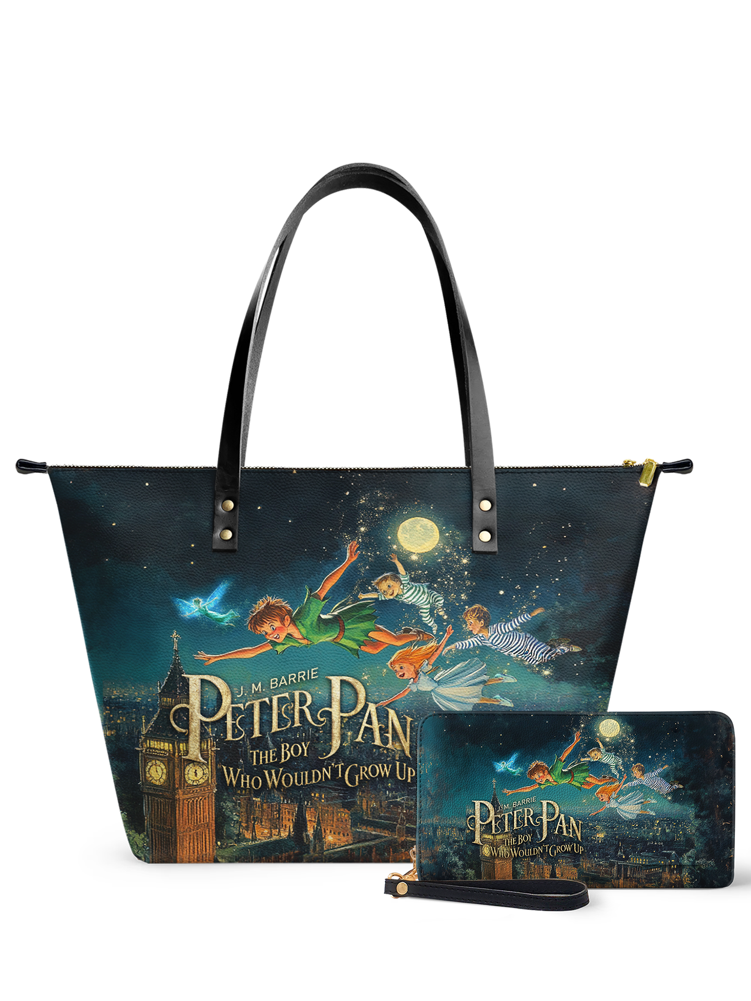 "Neverland Sky" Leather Tote Bag Deal
