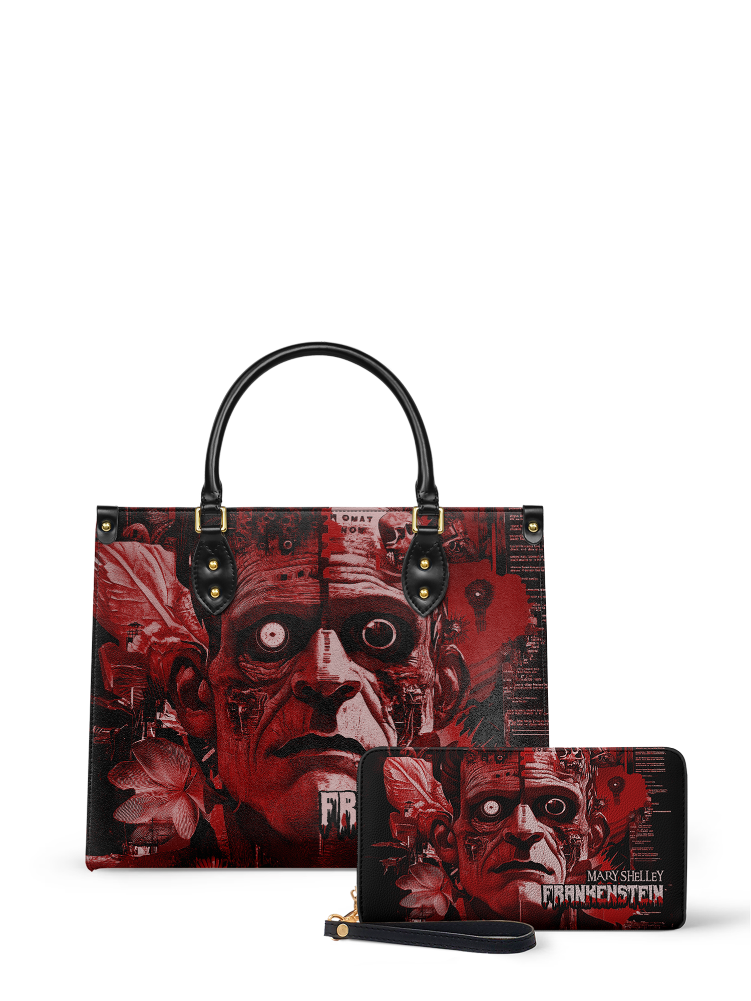"Frankenstein" Heart Surge Leather Handbag Deal