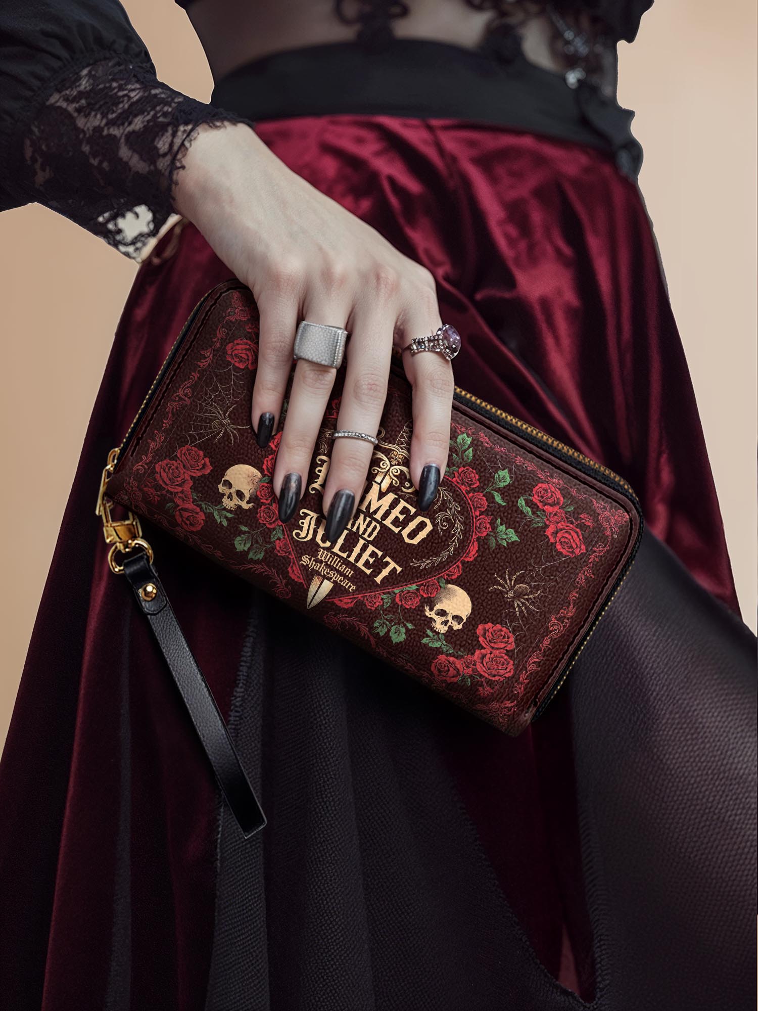 "Romeo And Juliet" Poison Rose Wallet Deal