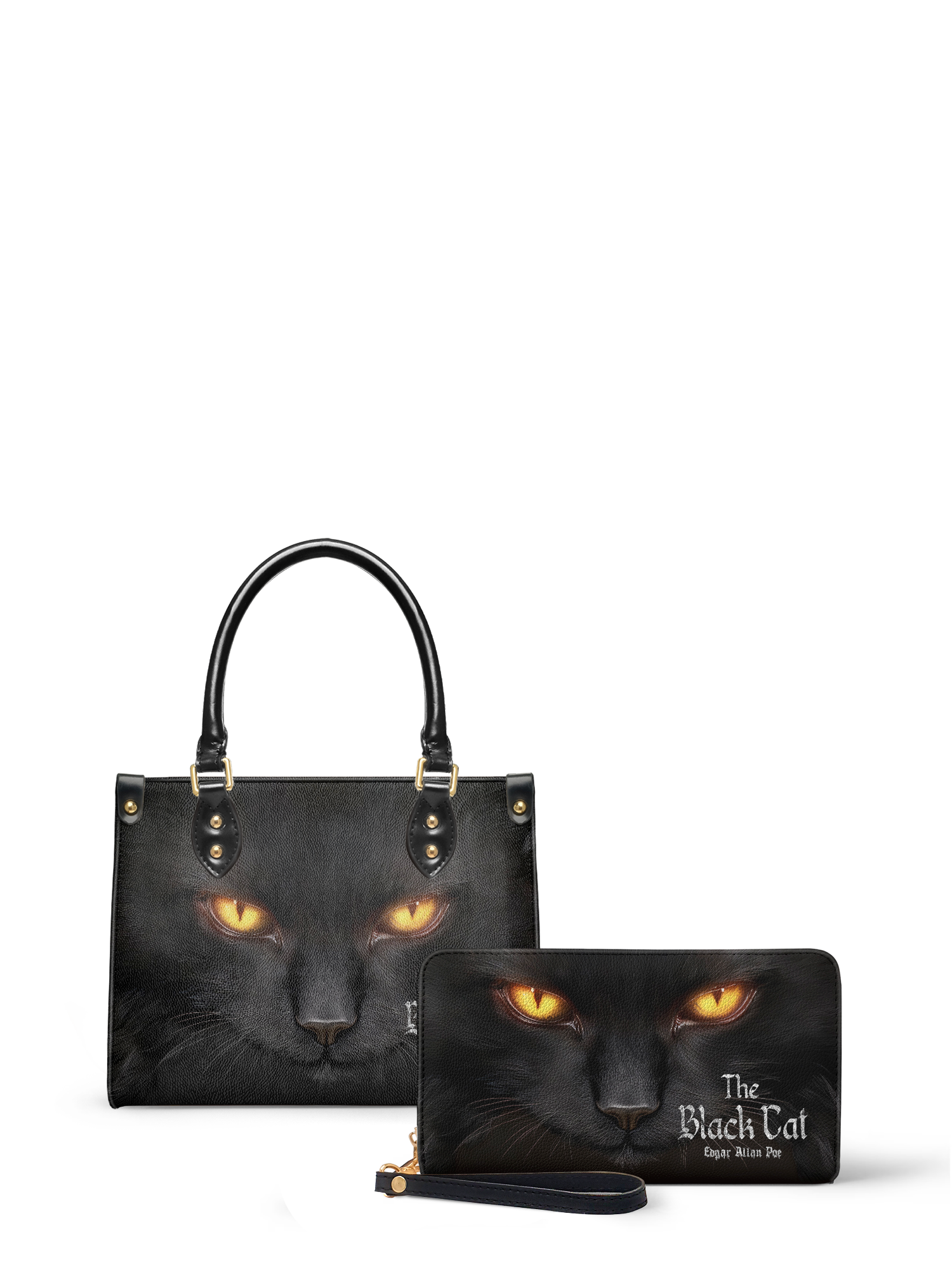 "The Black Cat" Small Leather Handbag Deal