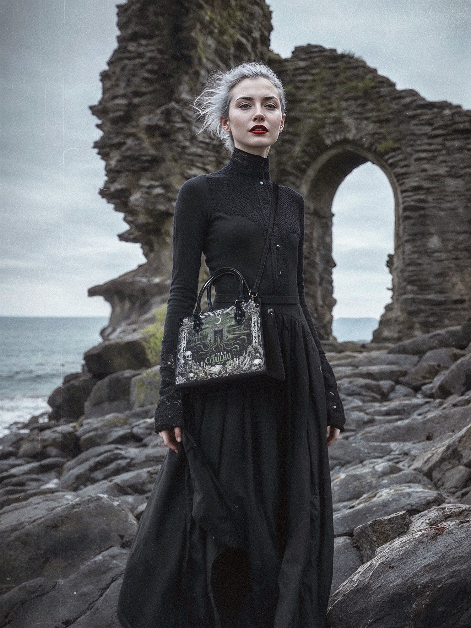 "The Call Of Cthulhu" Small Leather Handbag Deal