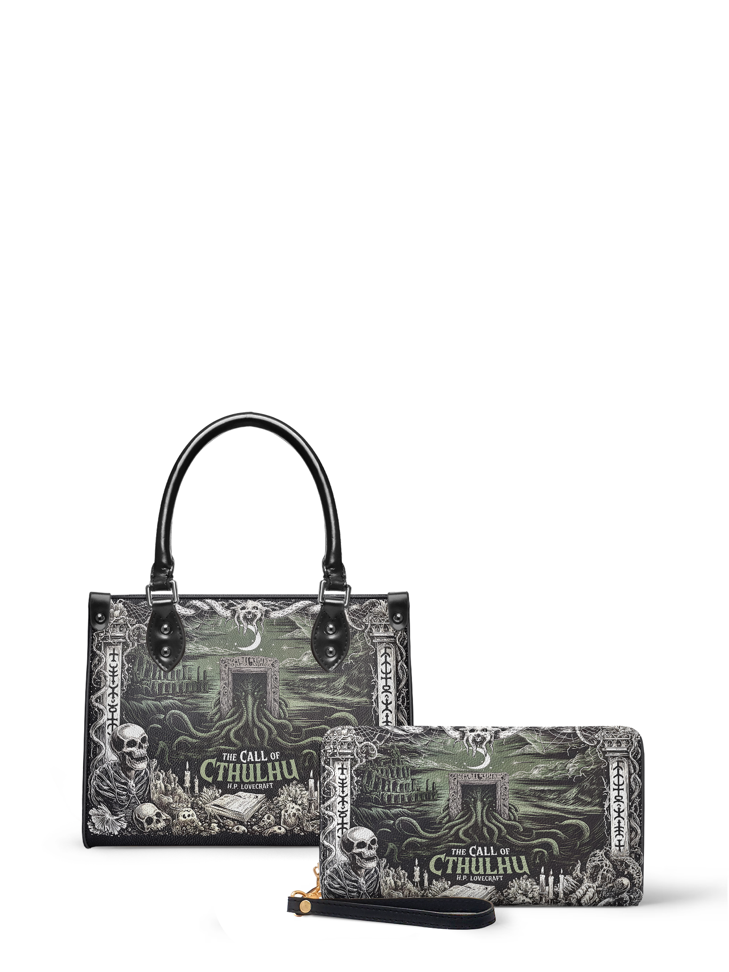 "The Call Of Cthulhu" Small Leather Handbag Deal