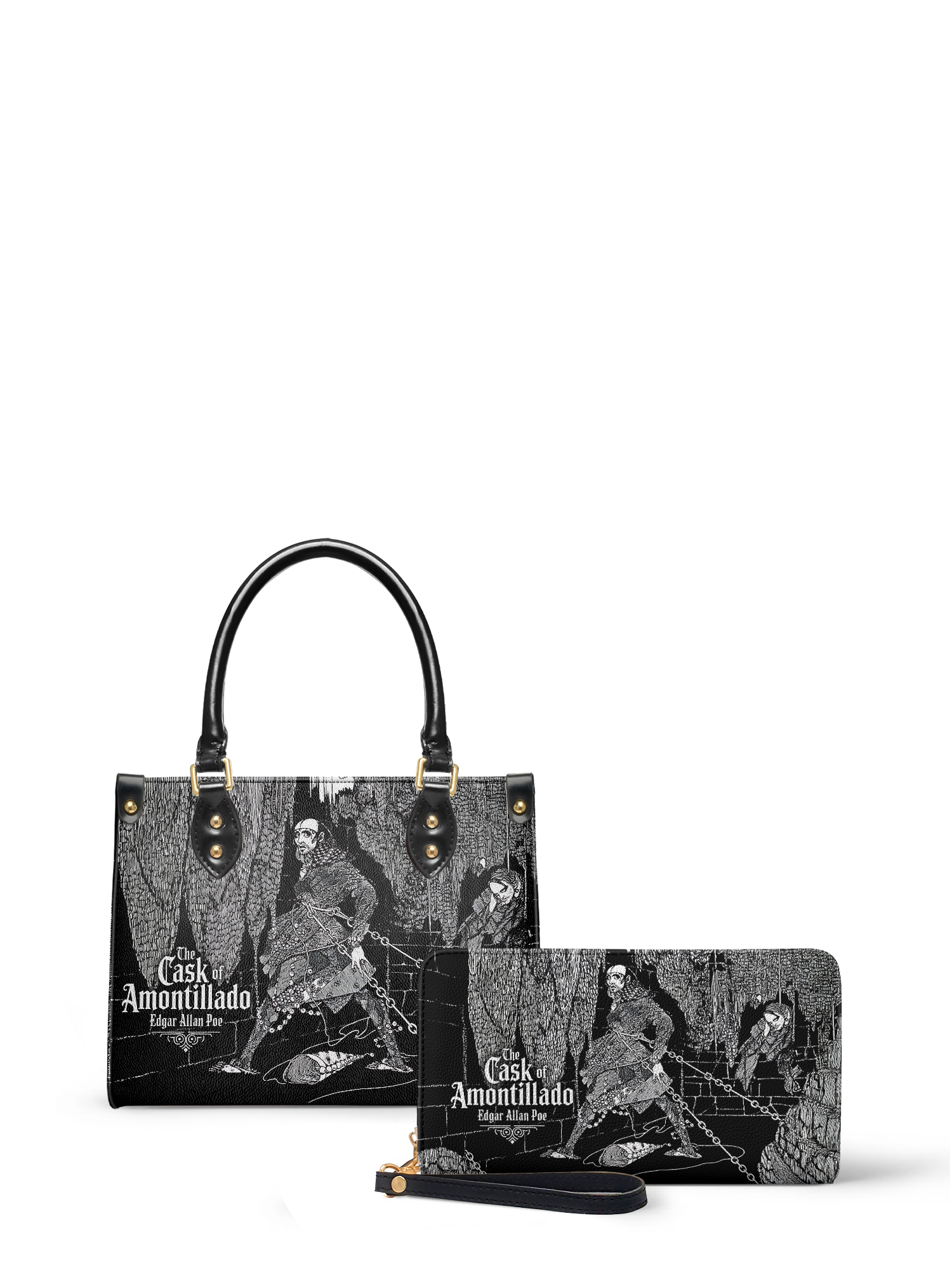 "The Cask Of Amontillado" Small Leather Handbag Deal