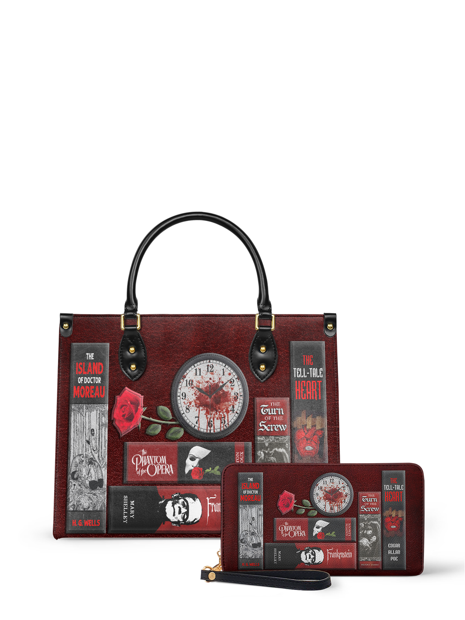 "The Crimson Codex" Leather Handbag Deal