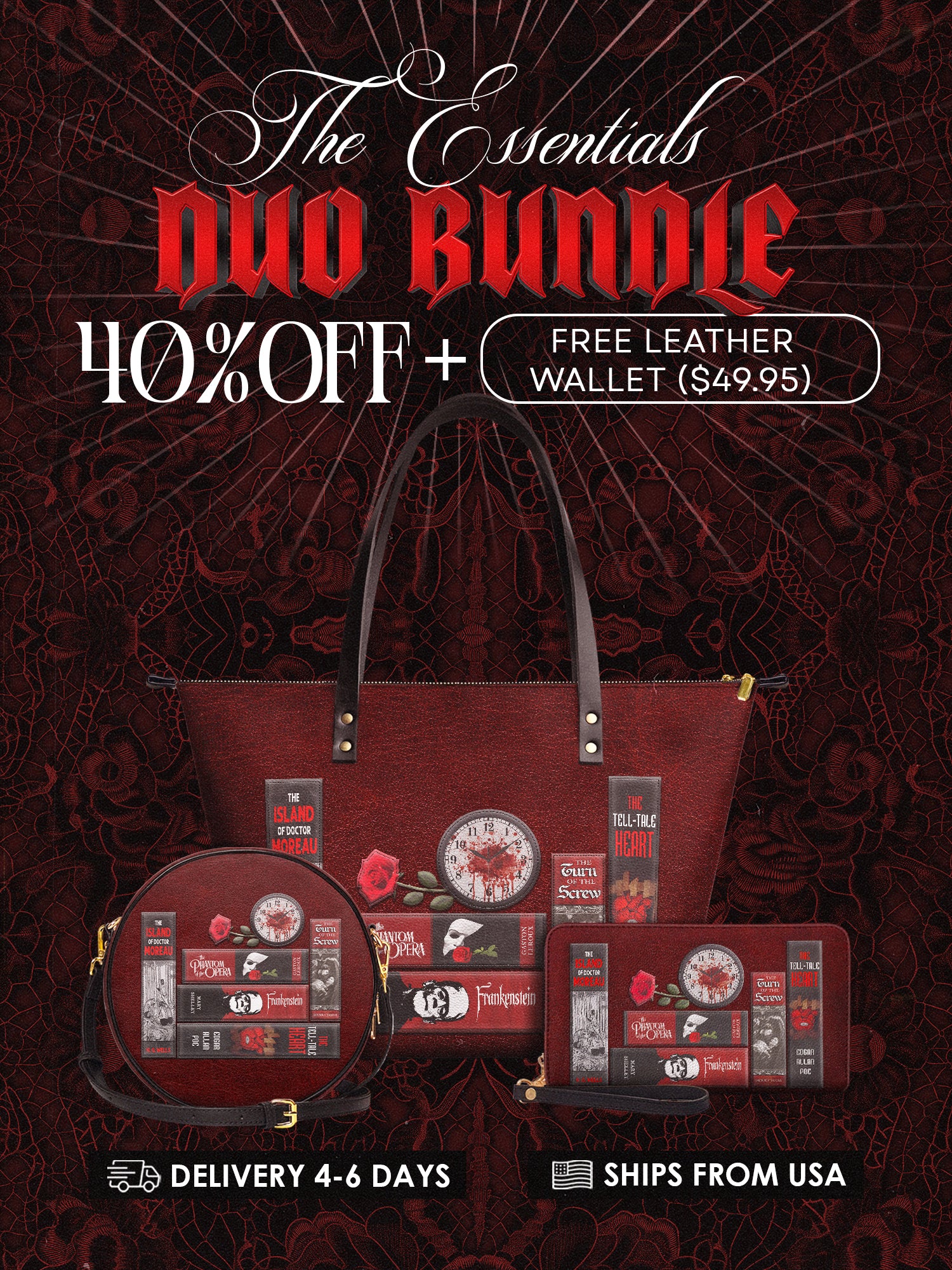 "The Crimson Codex" The Essentials Duo Bundle