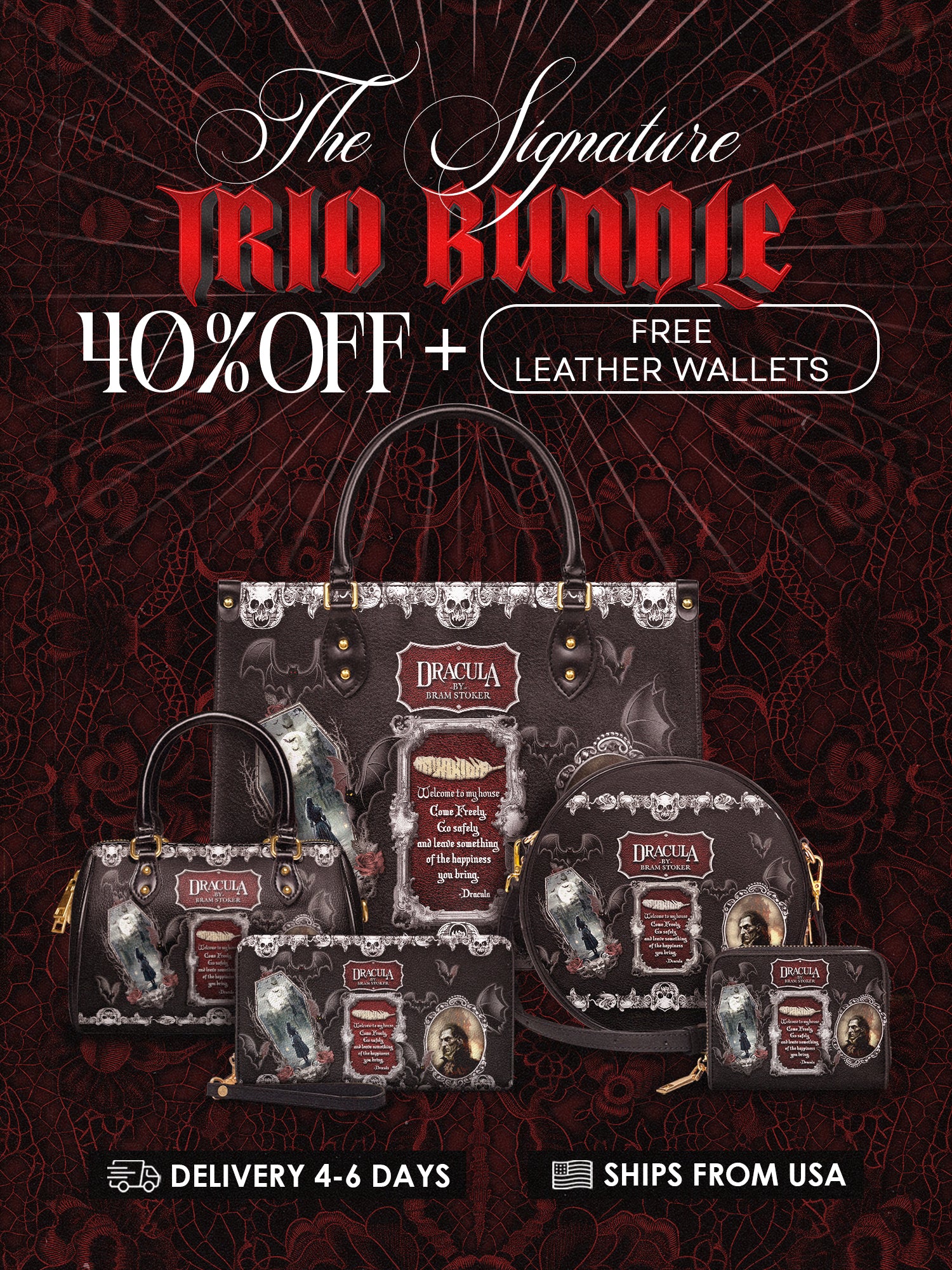 "The Dracula" The Signature Trio Bundle