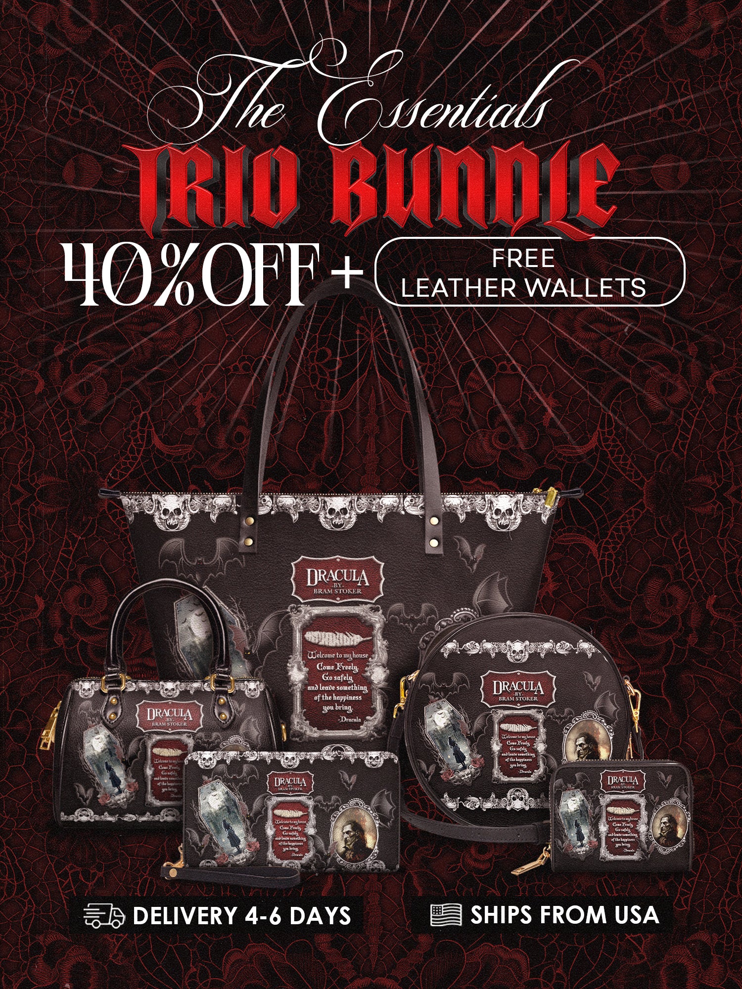 "The Dracula" The Essentials Trio Bundle