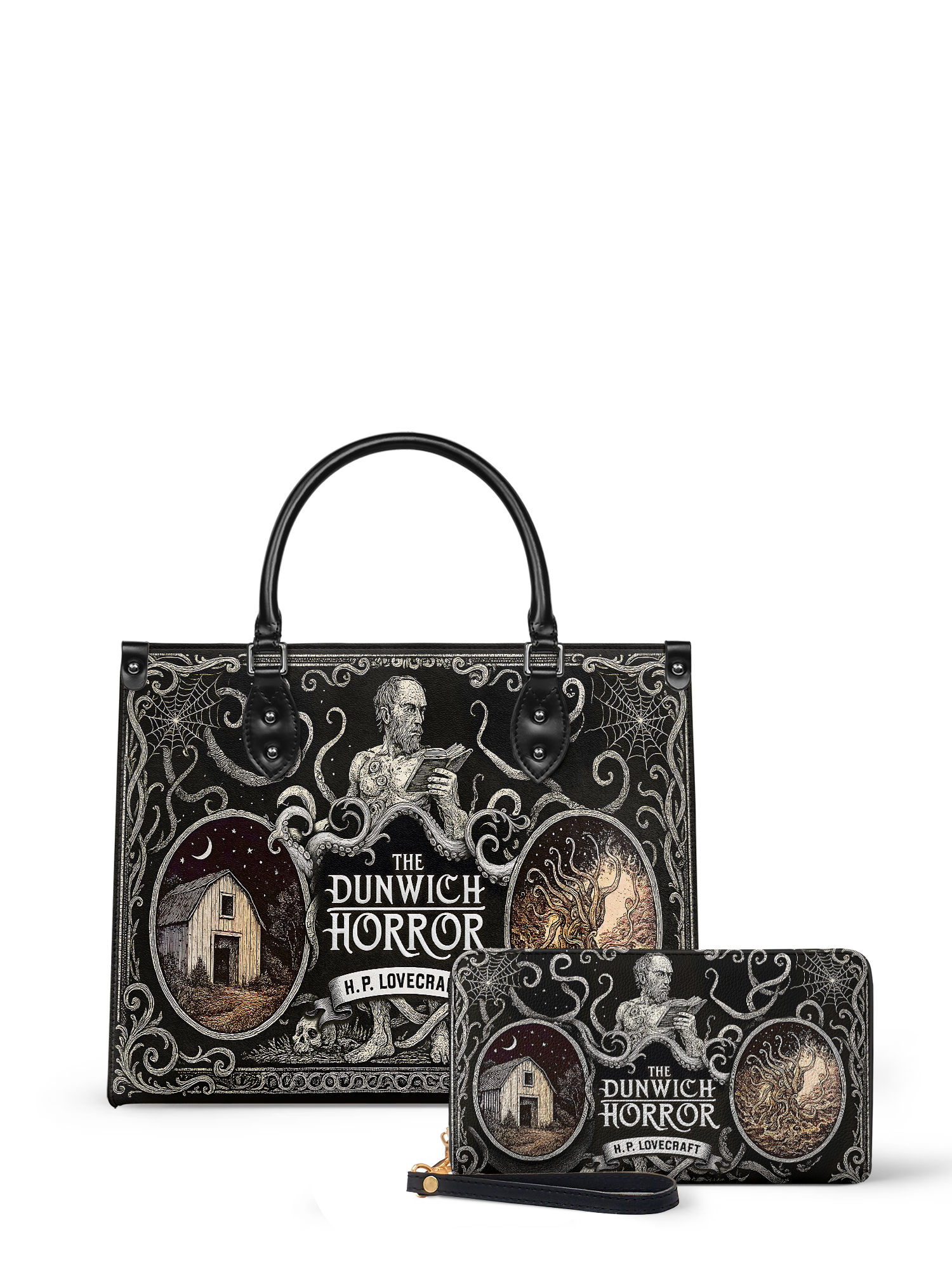 "The Dunwich Horror" Leather Handbag Deal