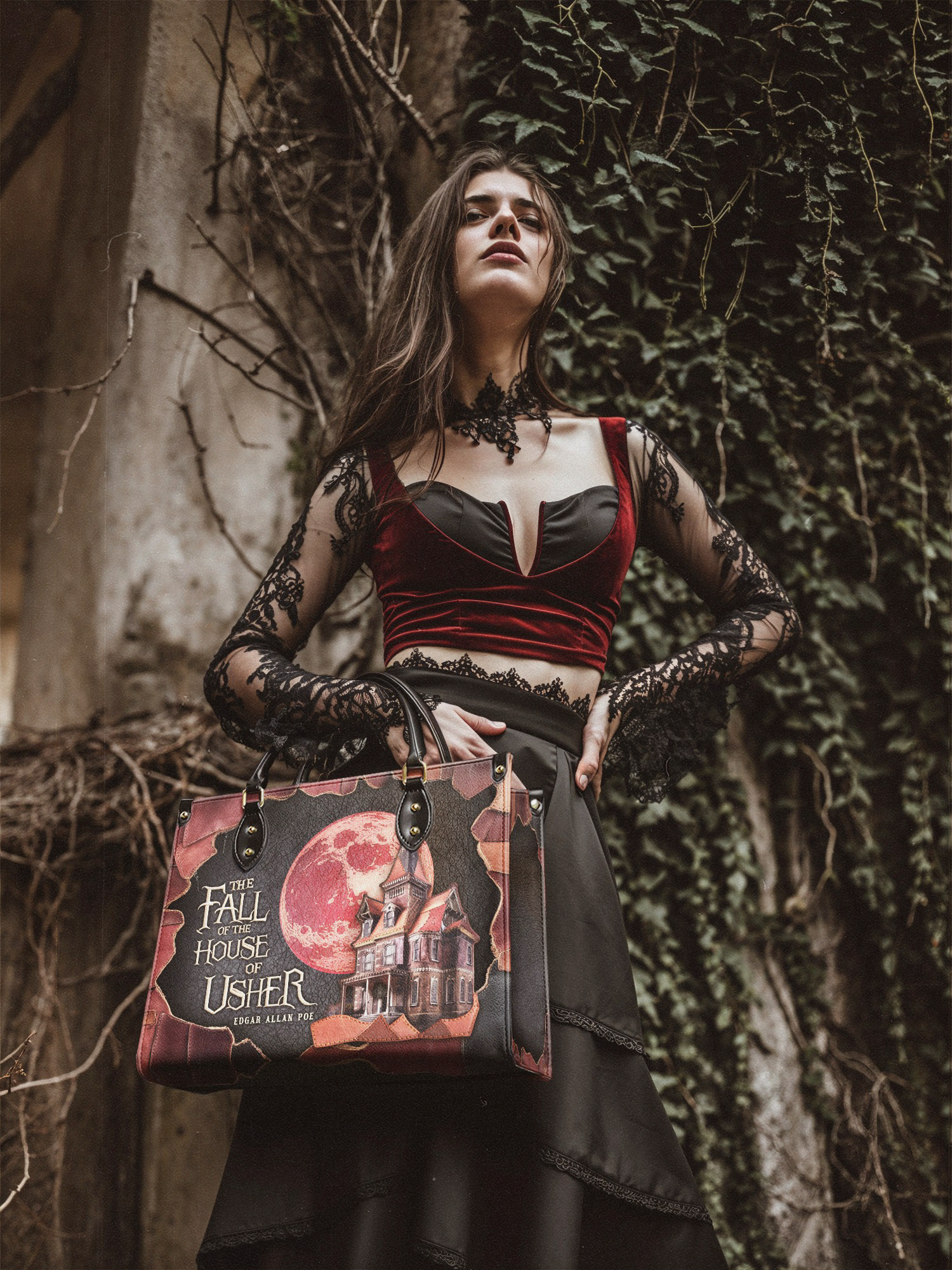"The Fall Of The House Of Usher" Leather Handbag Deal