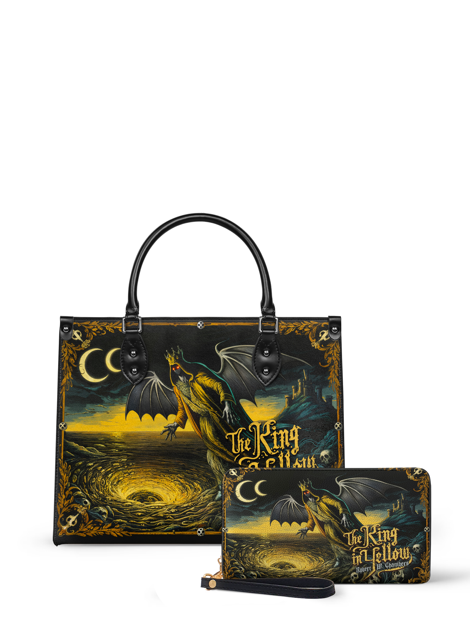 "The King In Yellow" Leather Handbag Deal