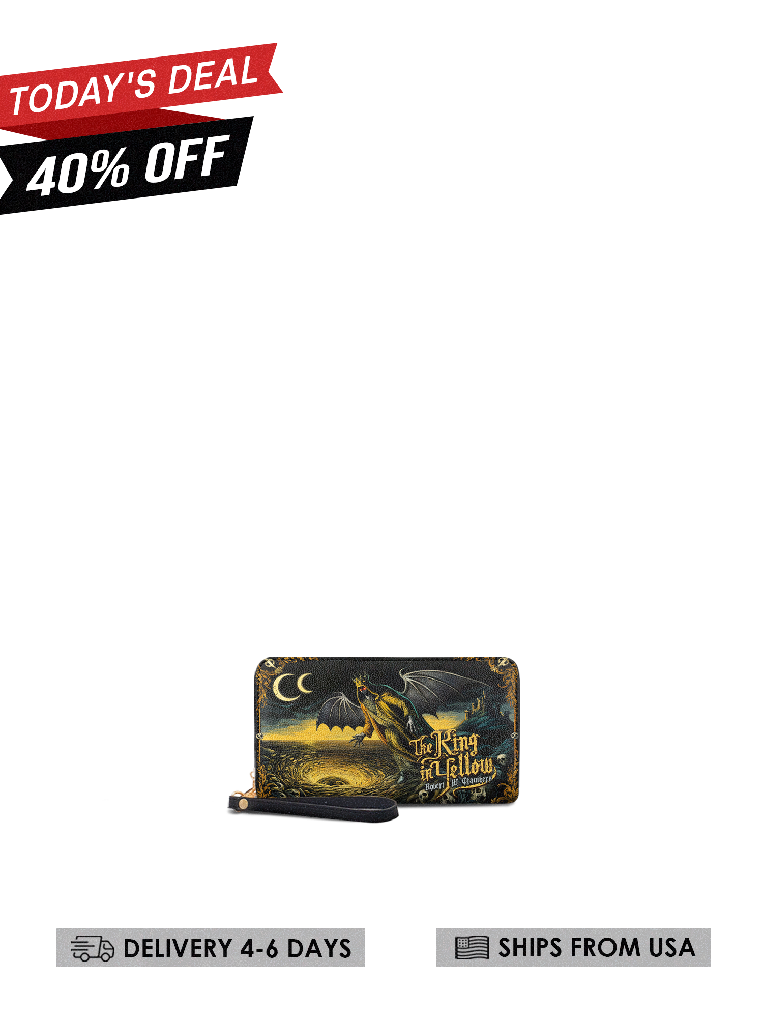 "The King In Yellow" Wallet Today's Deal