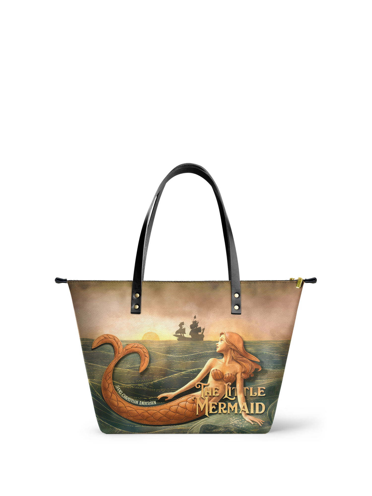 "Mermaid’s Sacrifice" Leather Tote Bag Deal