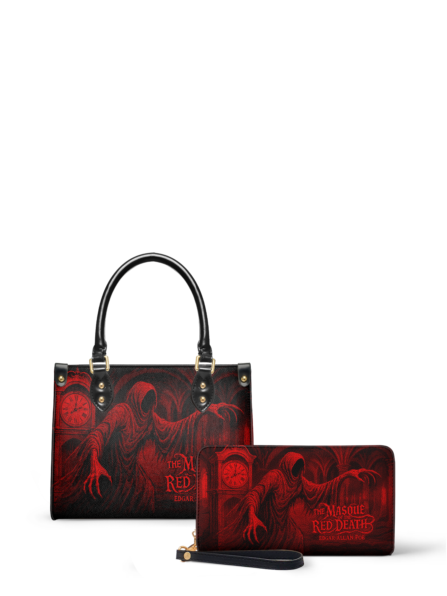 "The Masque Of The Red Death" Small Leather Handbag Deal