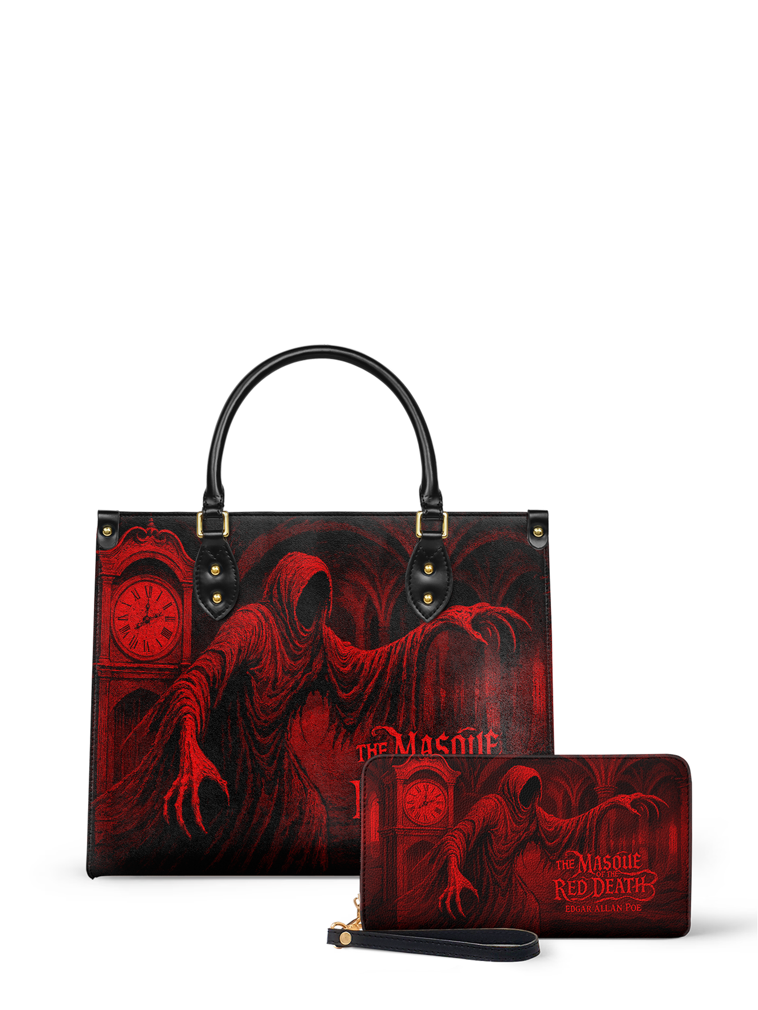 "The Masque Of The Red Death" Leather Handbag Deal