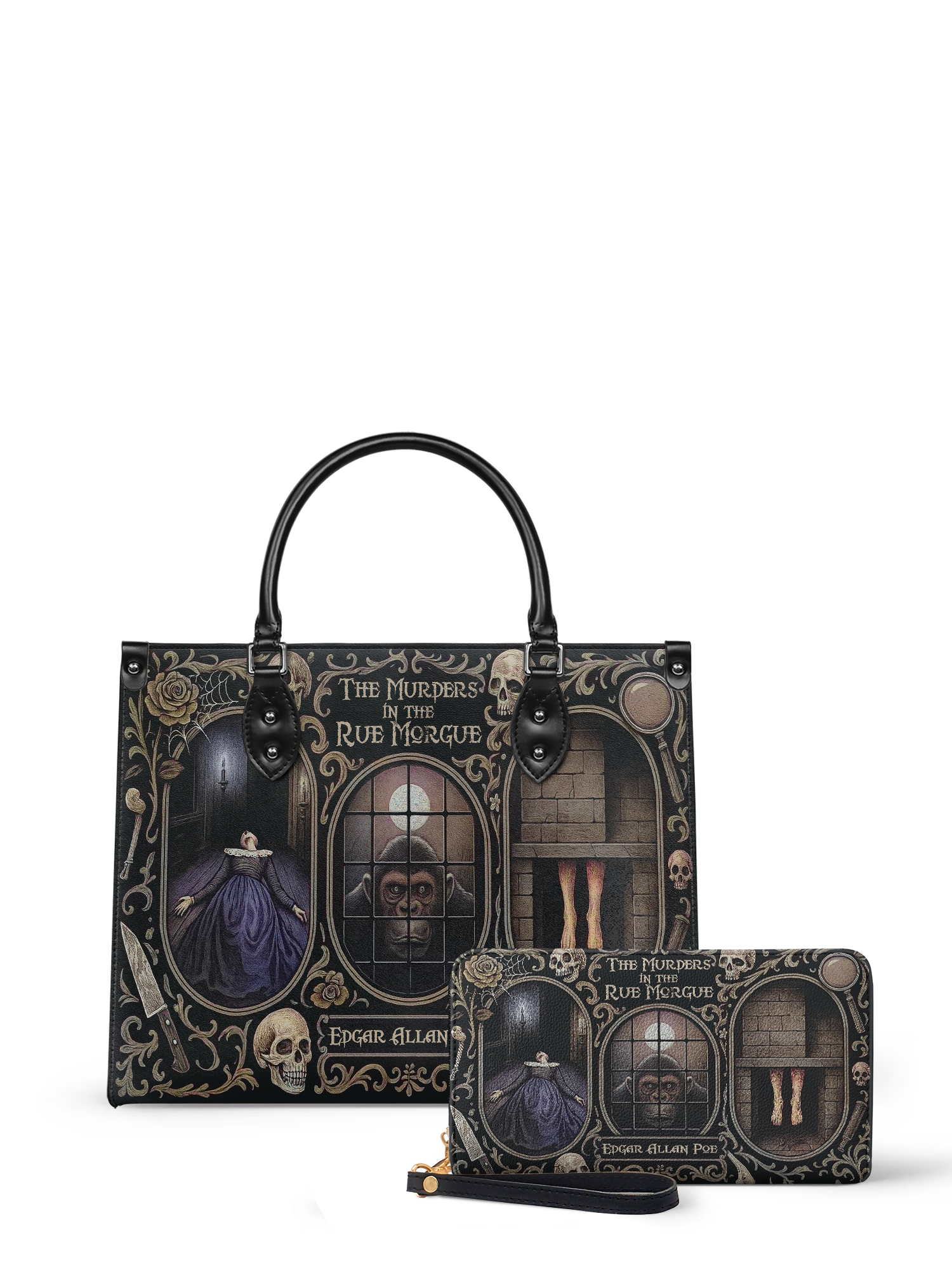 "The Murders In The Rue Morgue" Leather Handbag Deal