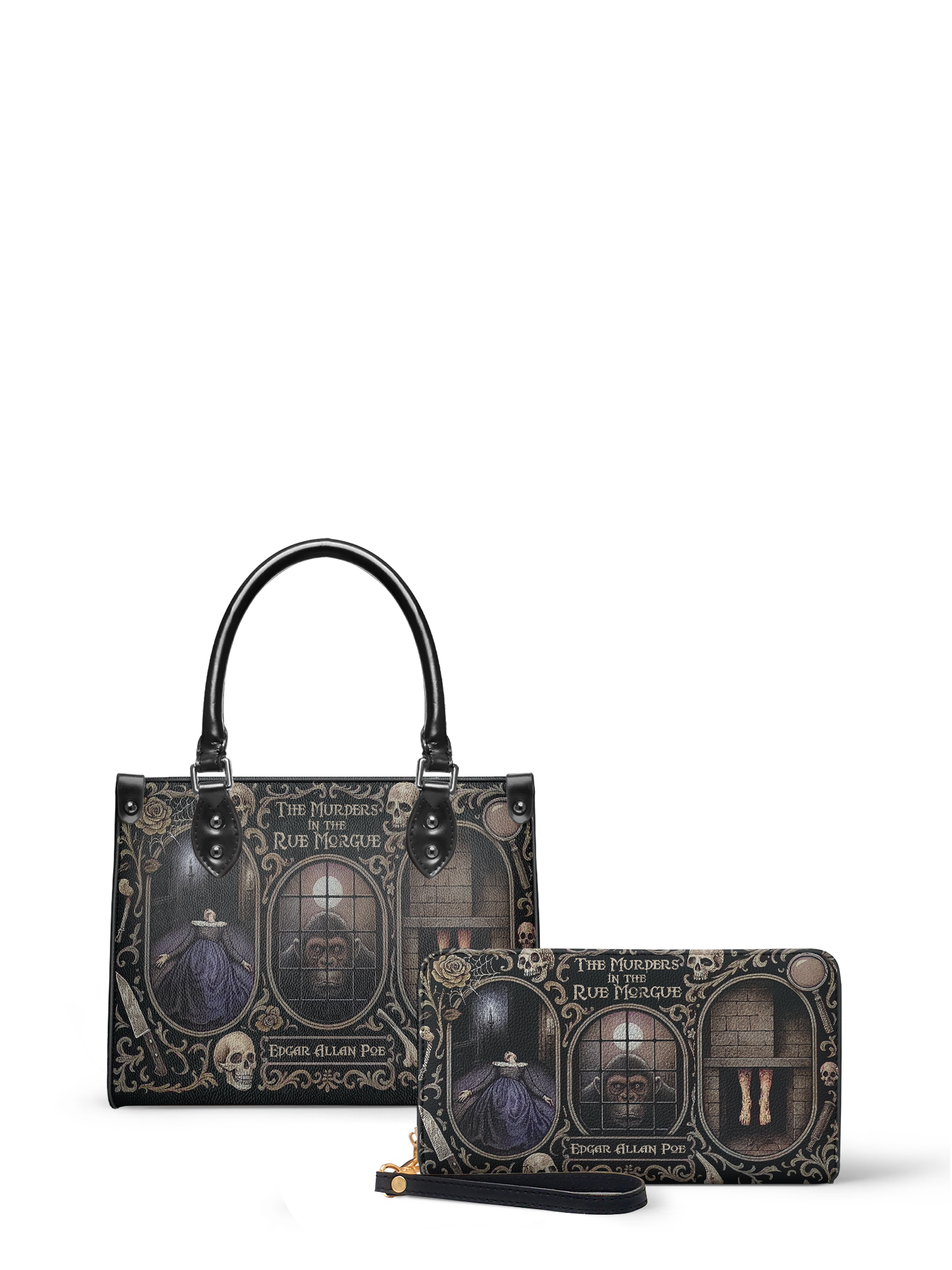 "The Murders In The Rue Morgue" Small Leather Handbag Deal