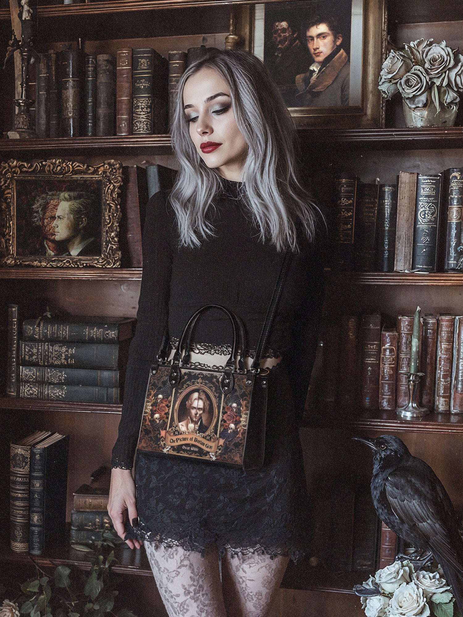 "The Picture Of Dorian Gray" Small Leather Handbag Deal