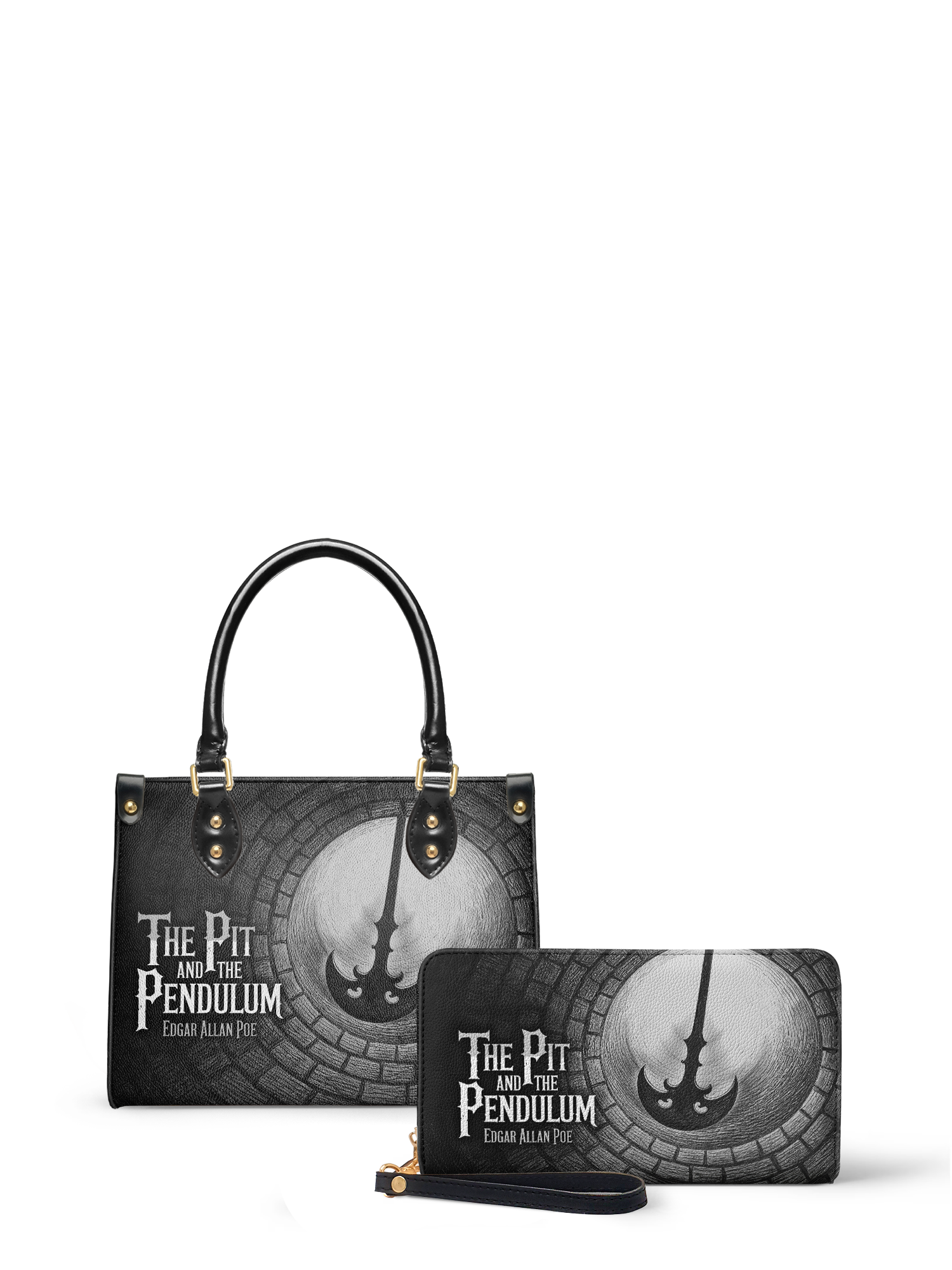 "The Pit And The Pendulum" Small Leather Handbag Deal