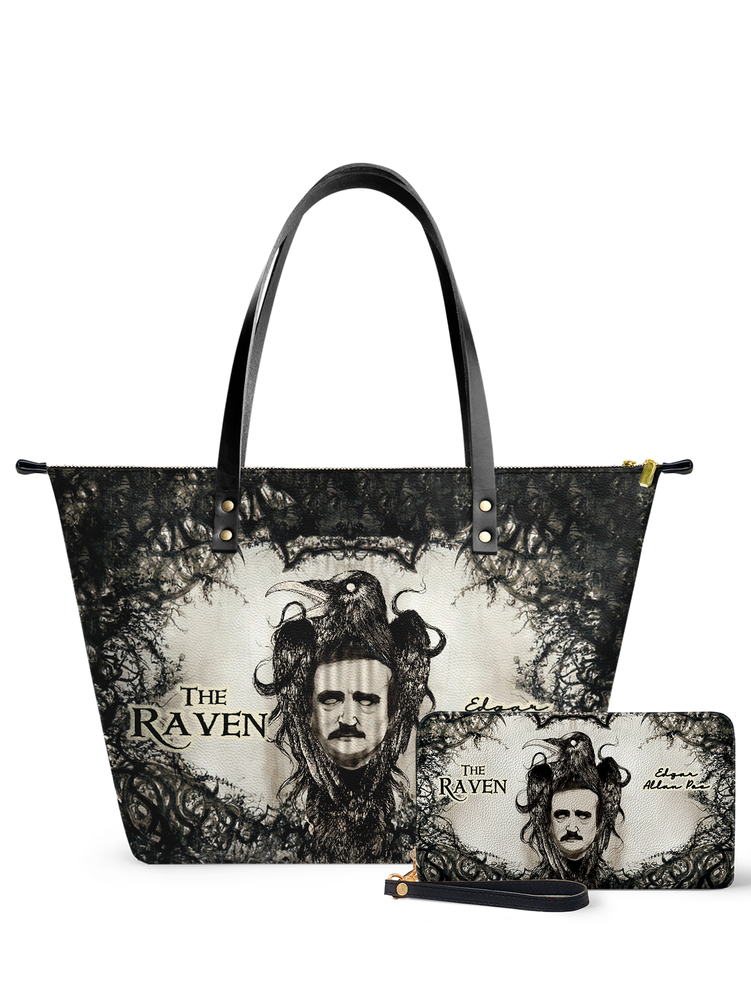 "The Raven" Leather Tote Bag Deal