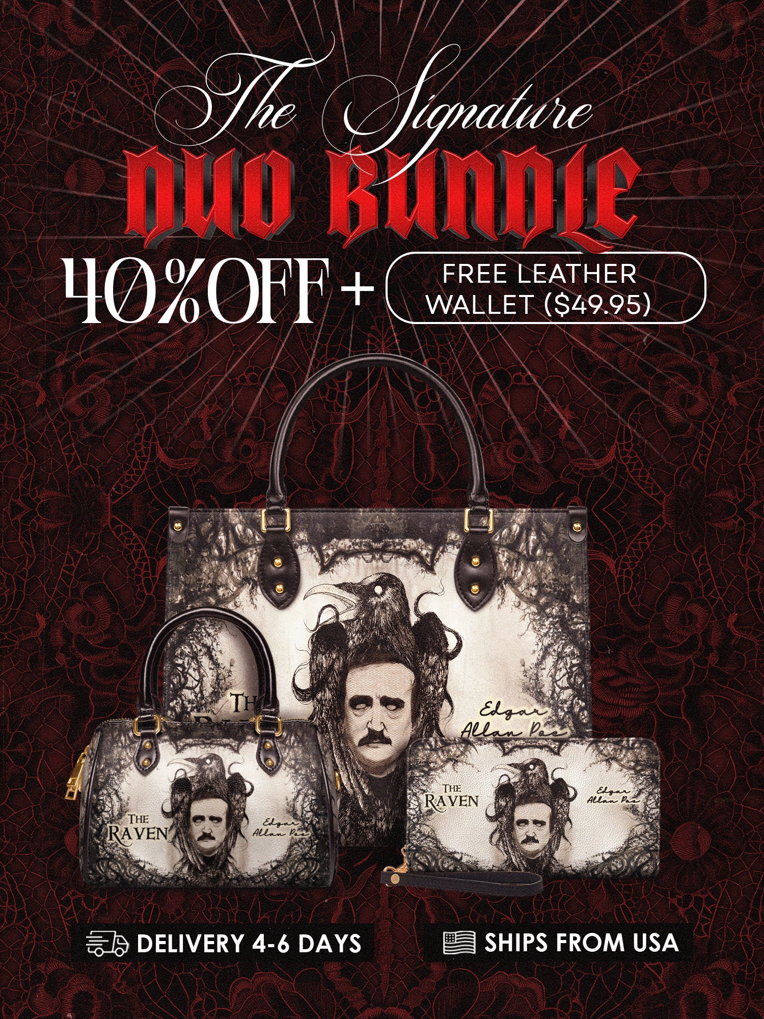 "The Raven" The Signature Duo Bundle