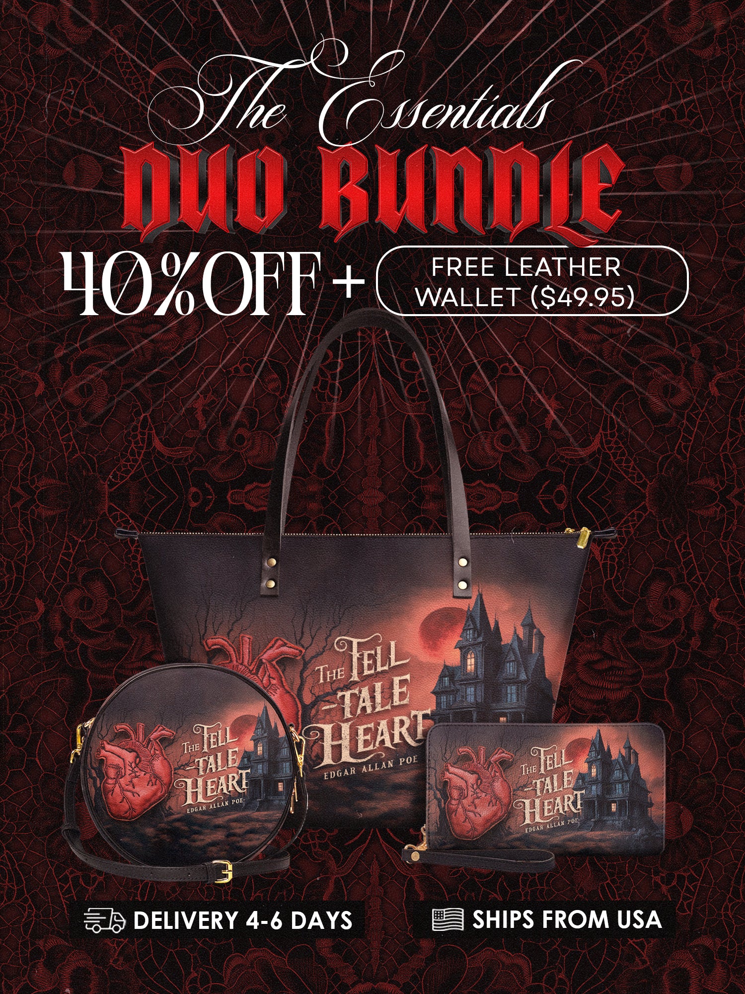 "The Tell-Tale Heart" The Essentials Duo Bundle