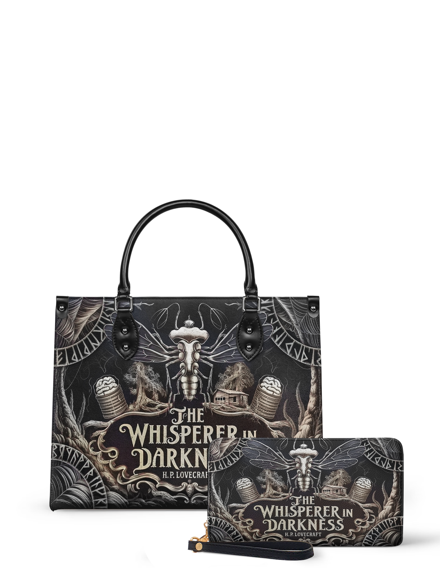 "The Whisperer In Darkness" Leather Handbag Deal