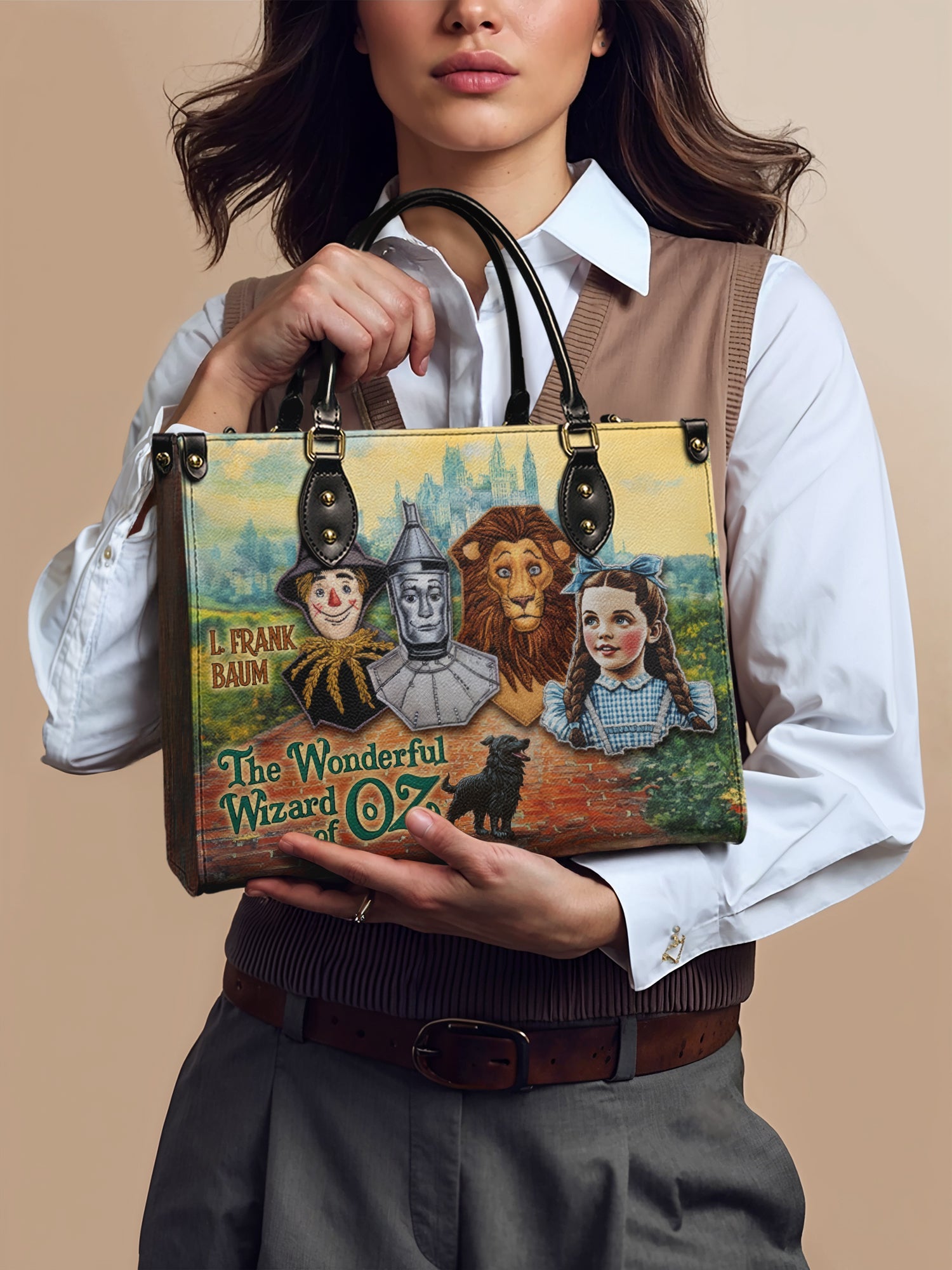 "Emerald City Dream" Leather Handbag