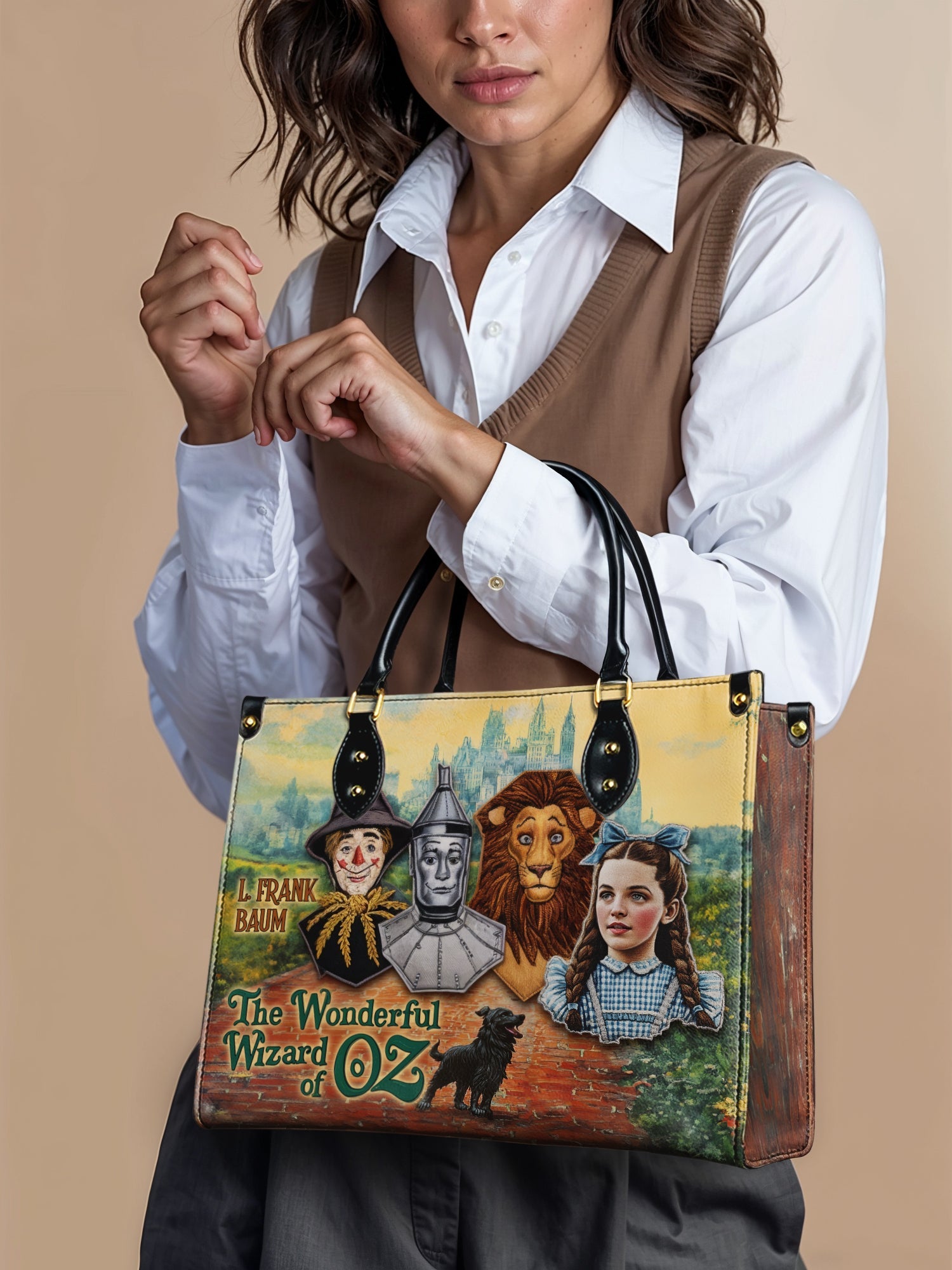 "Emerald City Dream" Leather Handbag