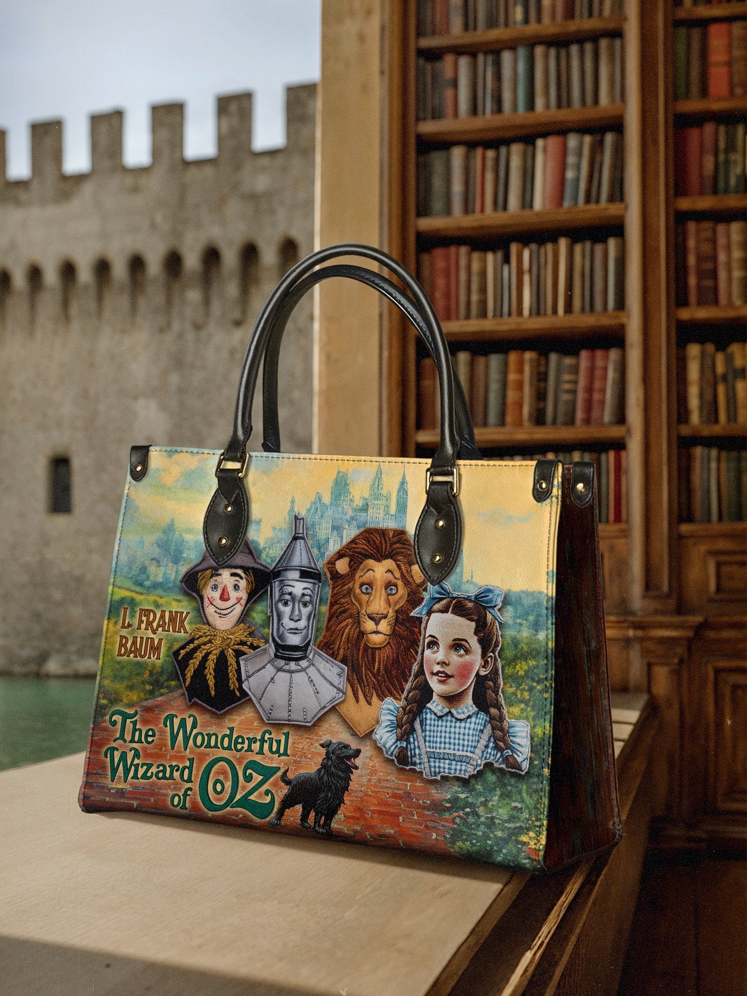 "Emerald City Dream" Leather Handbag