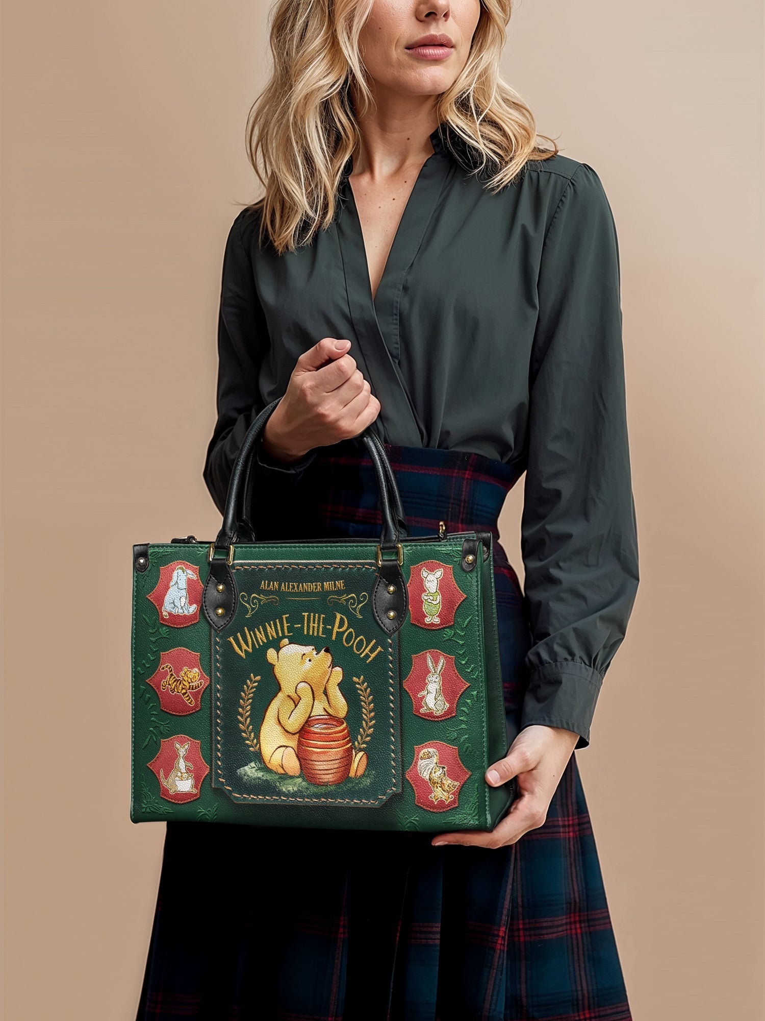 "Hundred Acre Dream" Leather Handbag