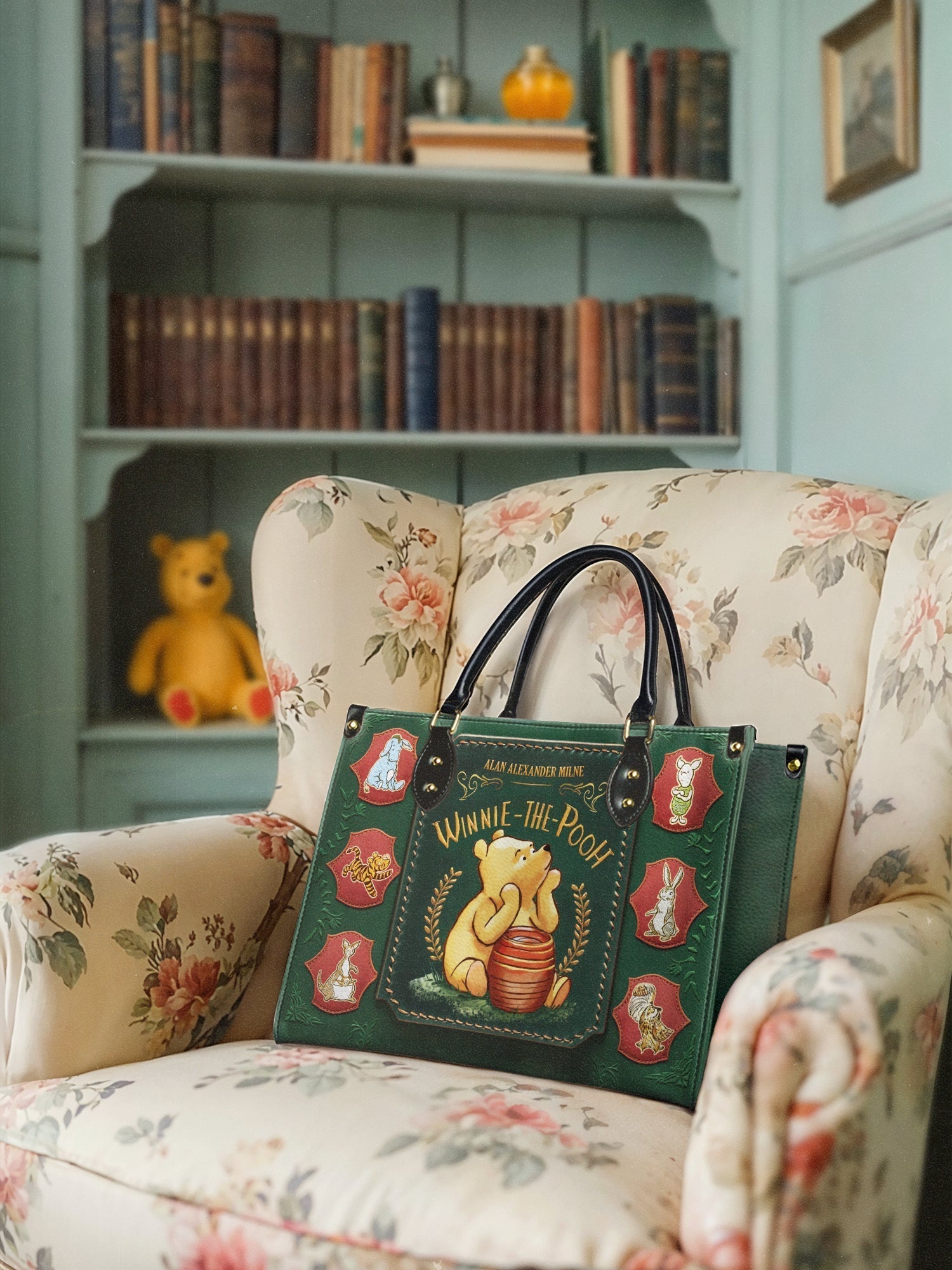 "Hundred Acre Dream" Leather Handbag